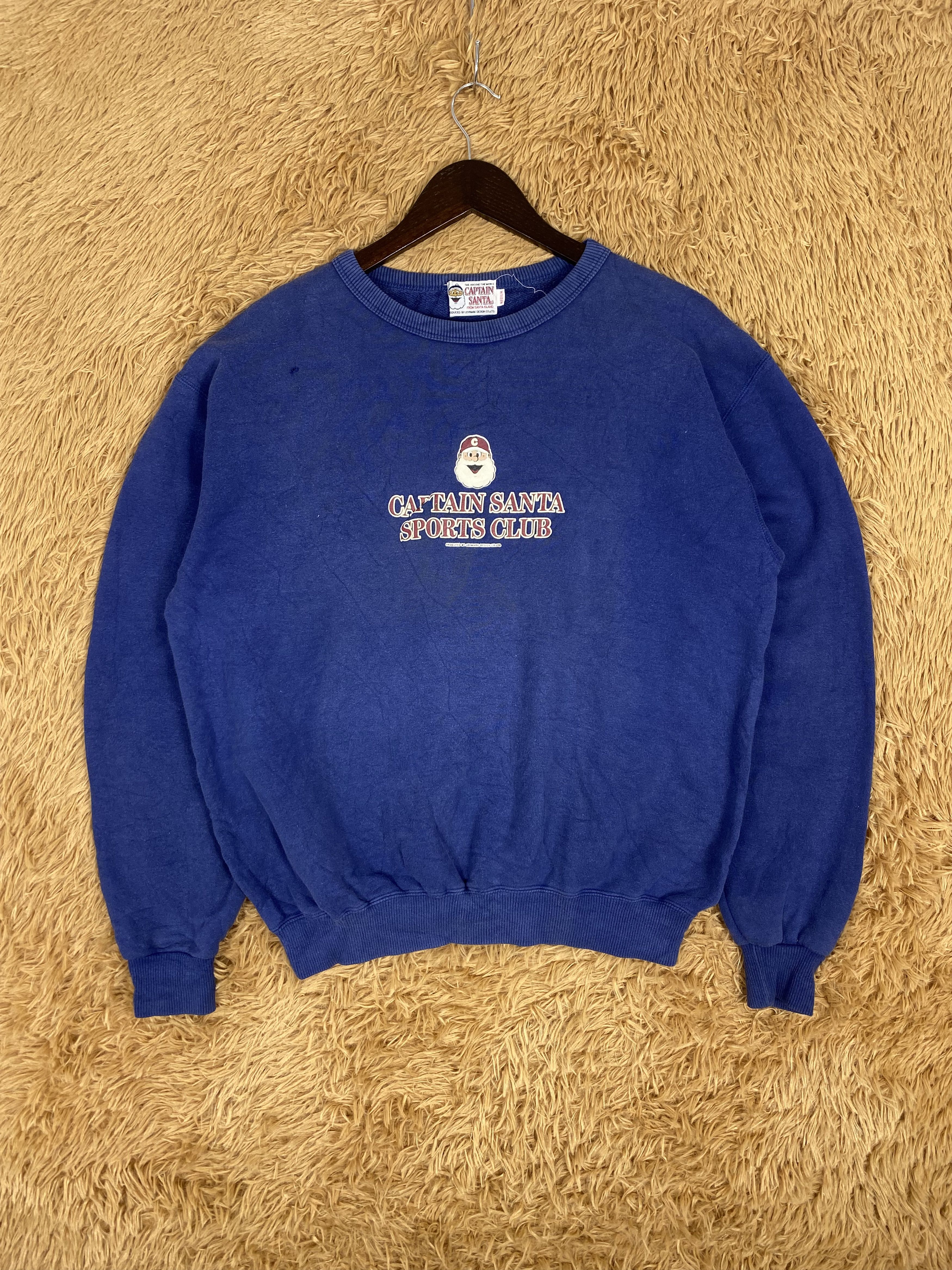 Japanese Brand Vintage Captain Santa Sweatshirts PS0044 Size US M / EU 48-50 / 2 - 1 Thumbnail