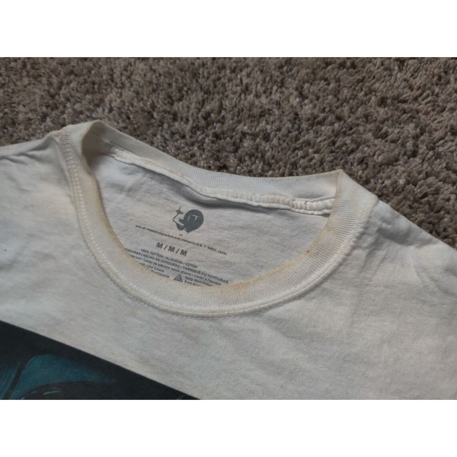 Other IT The Movie Shirt Adult Mens Medium White Red Evil Clown Size US M / EU 48-50 / 2 - 4 Thumbnail