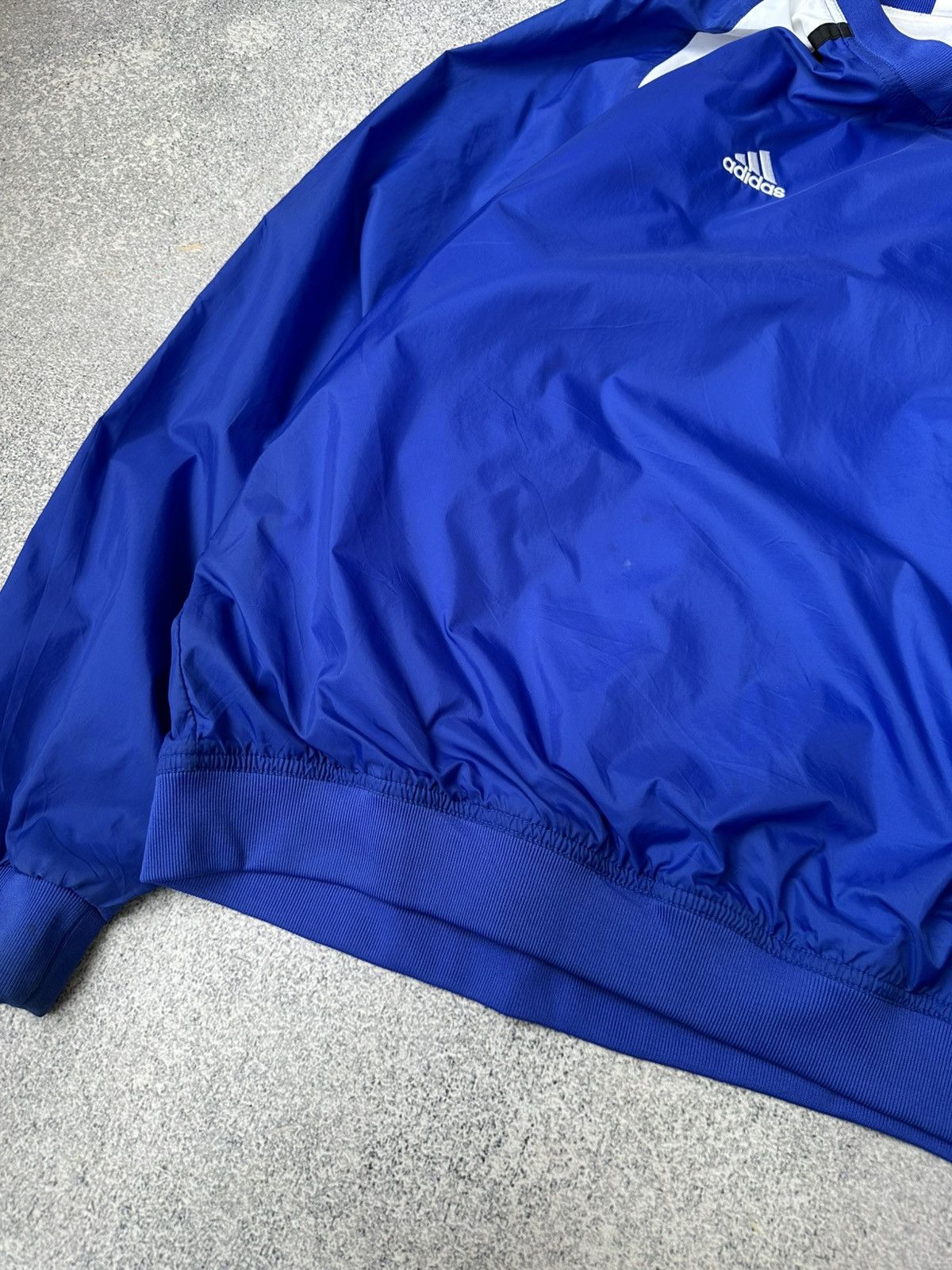 Adidas Vintage Adidas Eastern Connecticut Baseball Nylon Sweatshirt Size US L / EU 52-54 / 3 - 6 Thumbnail