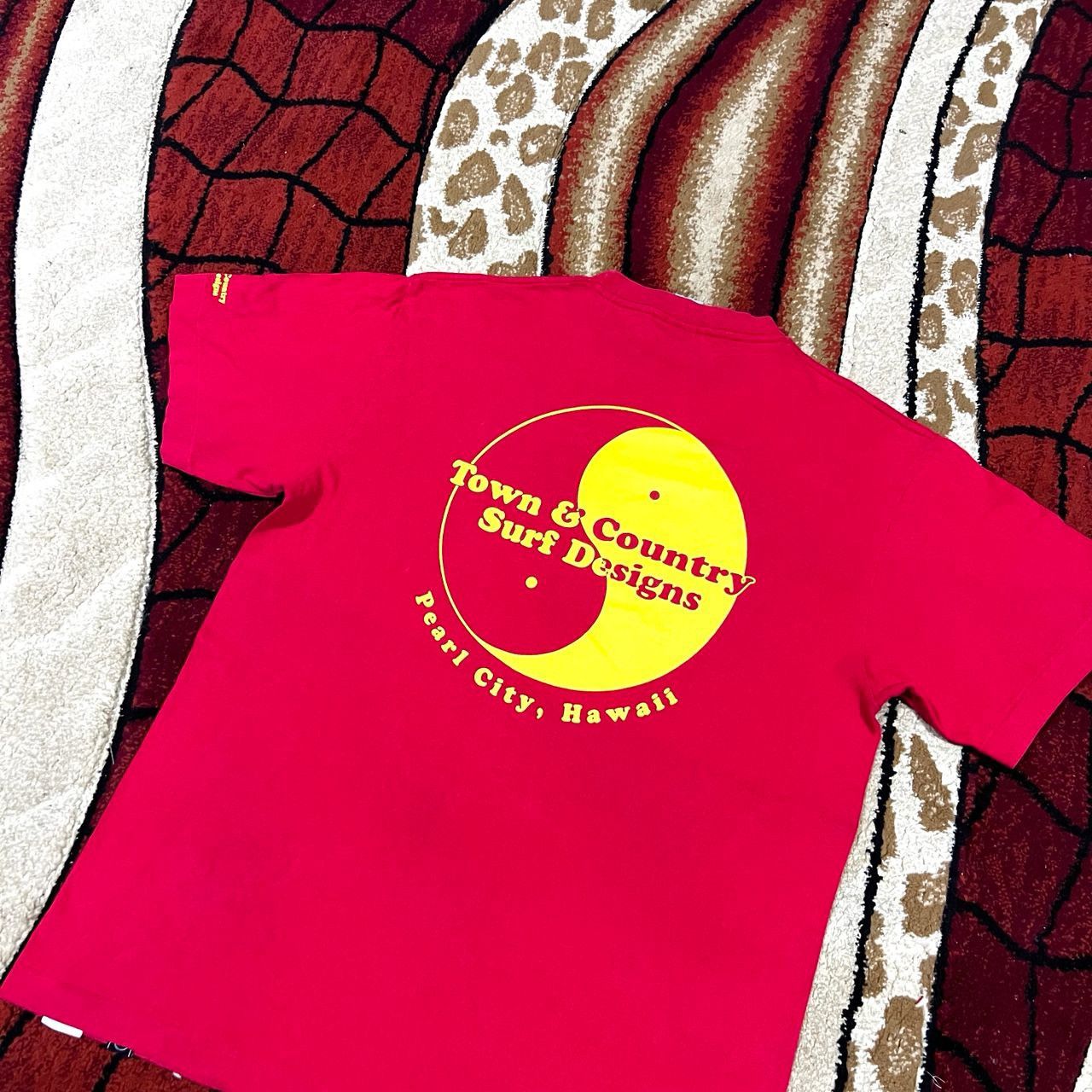 Sun Surf Vintage 90s Thrashed Faded T&C Surfing ERD GRUNGE T Shirt Size US M / EU 48-50 / 2 - 1 Thumbnail