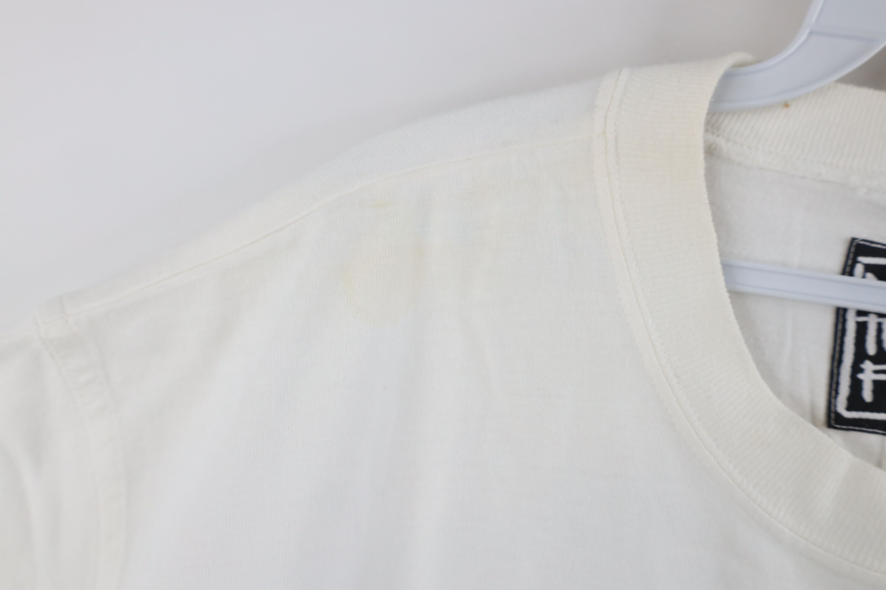 Vintage Vintage 80s Streetwear 90 265 French Baggy T-Shirt White Size US XXL / EU 58 / 5 - 8 Thumbnail