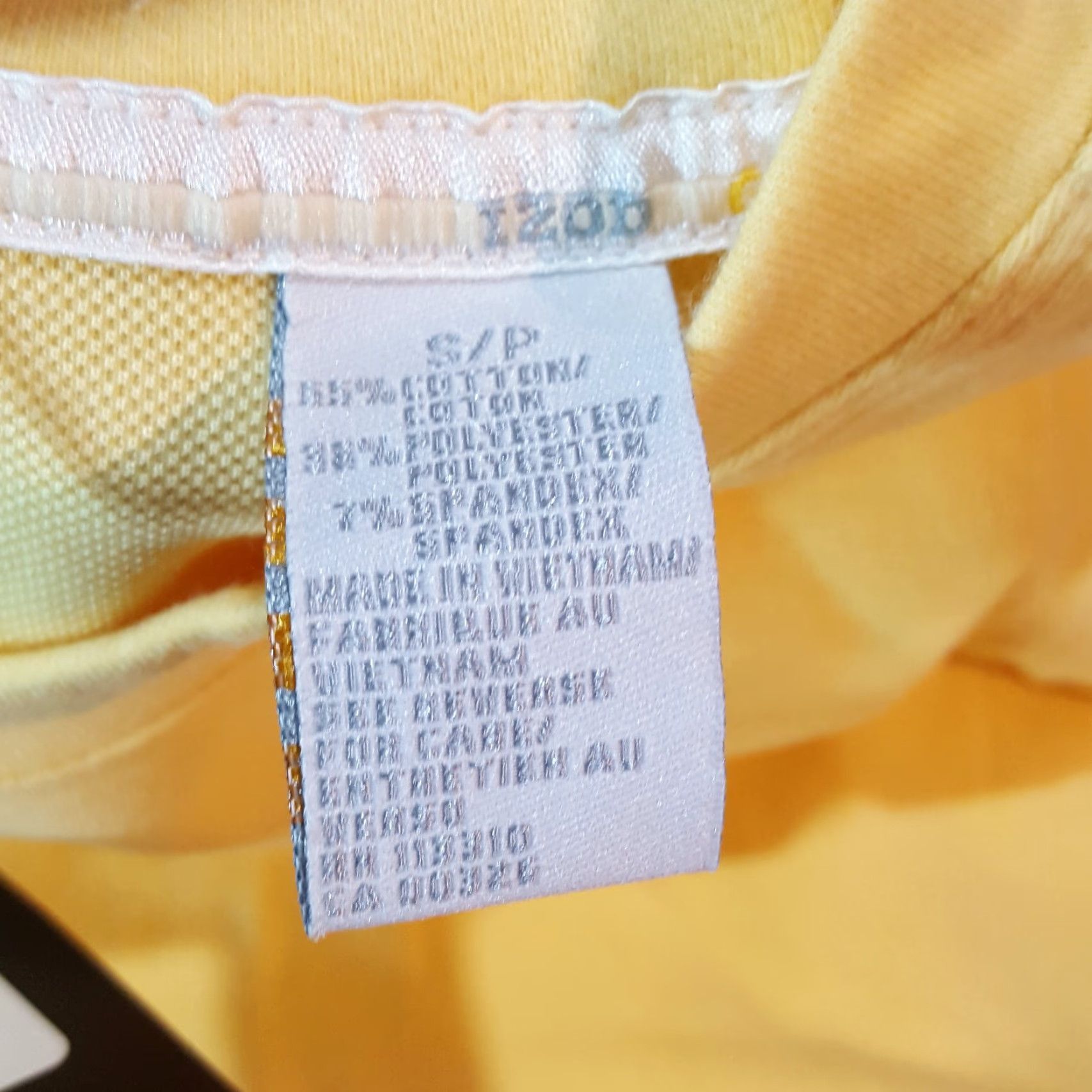Izod VINTAGE IZOD G-Flex Yellow Short Sleeve Women's Size Small T Shirt Top Golf Size S / US 4 / IT 40 - 7 Thumbnail