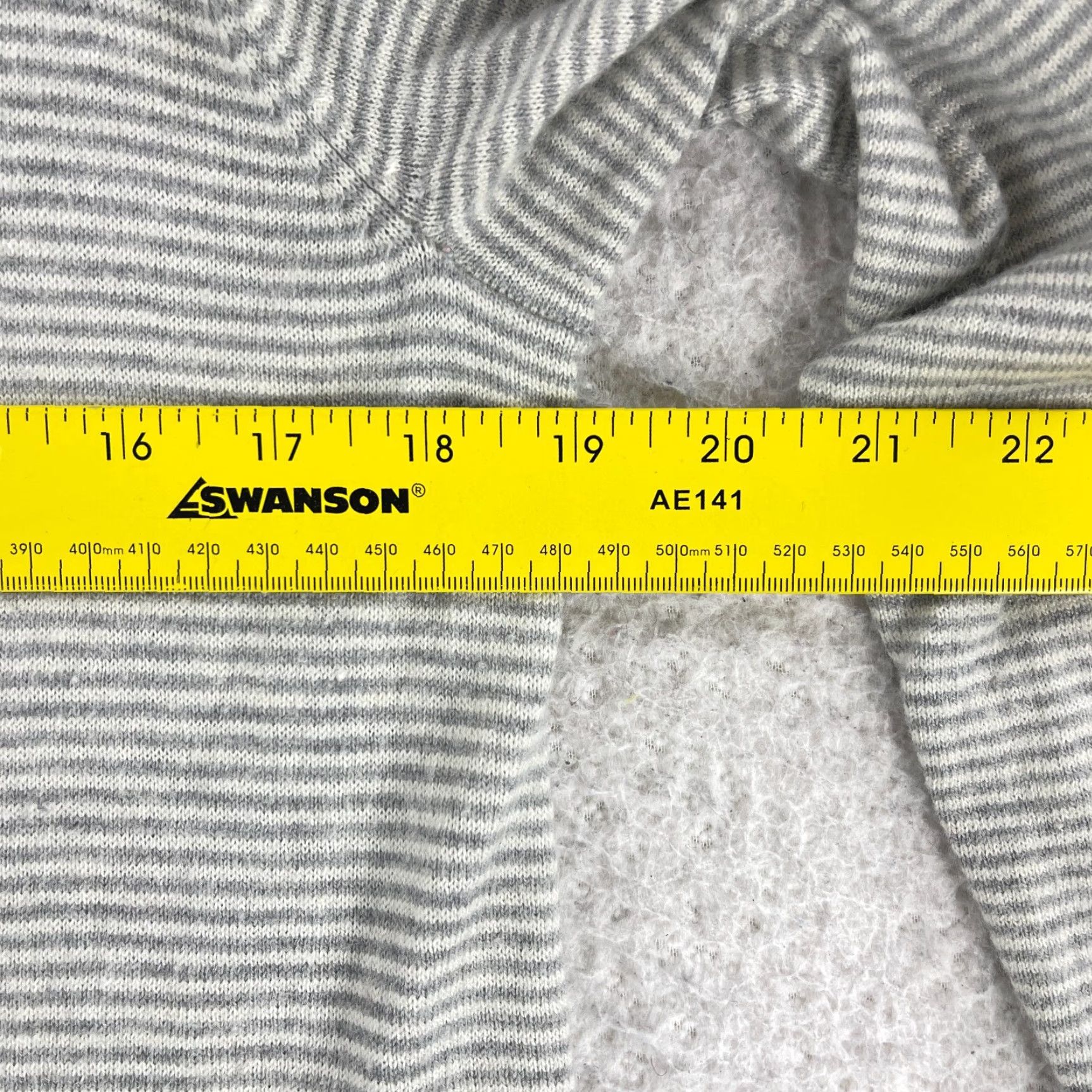 J. Jill J. Jill Cardigan Sweater Womens Large Petite Gray Stripe Long Sleeve Knit Size L / US 10 / IT 46 - 7 Thumbnail