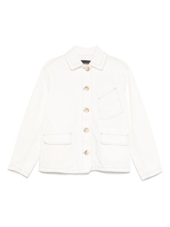 Emporio Armani EMPORIO ARMANI Women Jackets EW000726 AF12426U0006 White Size M / US 6-8 / IT 42-44 - 1 Thumbnail
