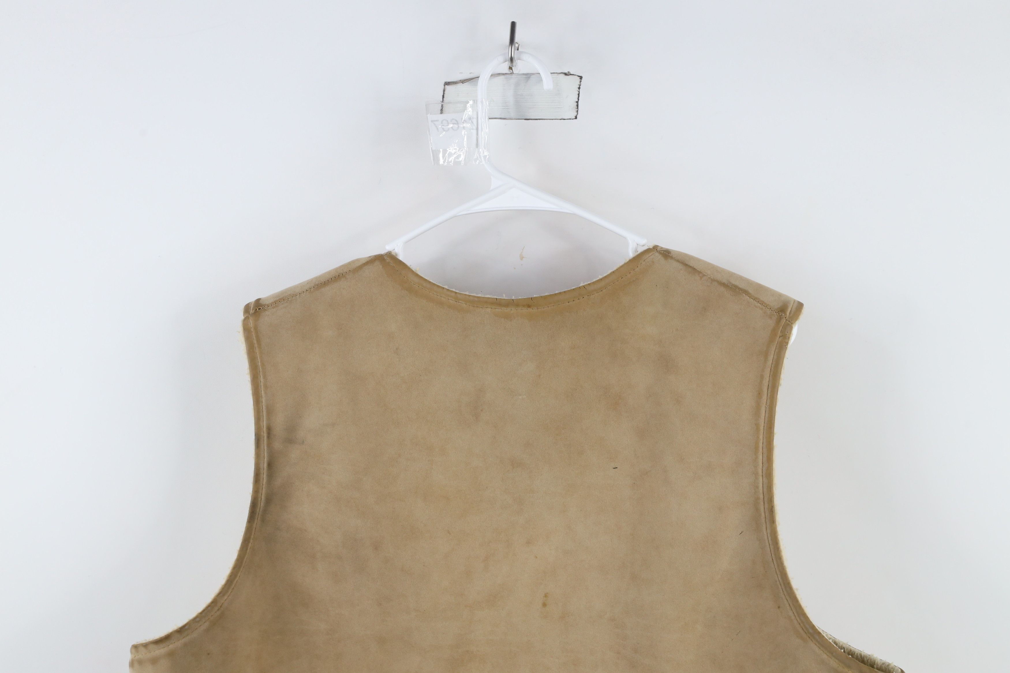 Vintage Vintage 70s Shearling Lined King of the Road Vest Jacket USA Size US L / EU 52-54 / 3 - 13 Thumbnail