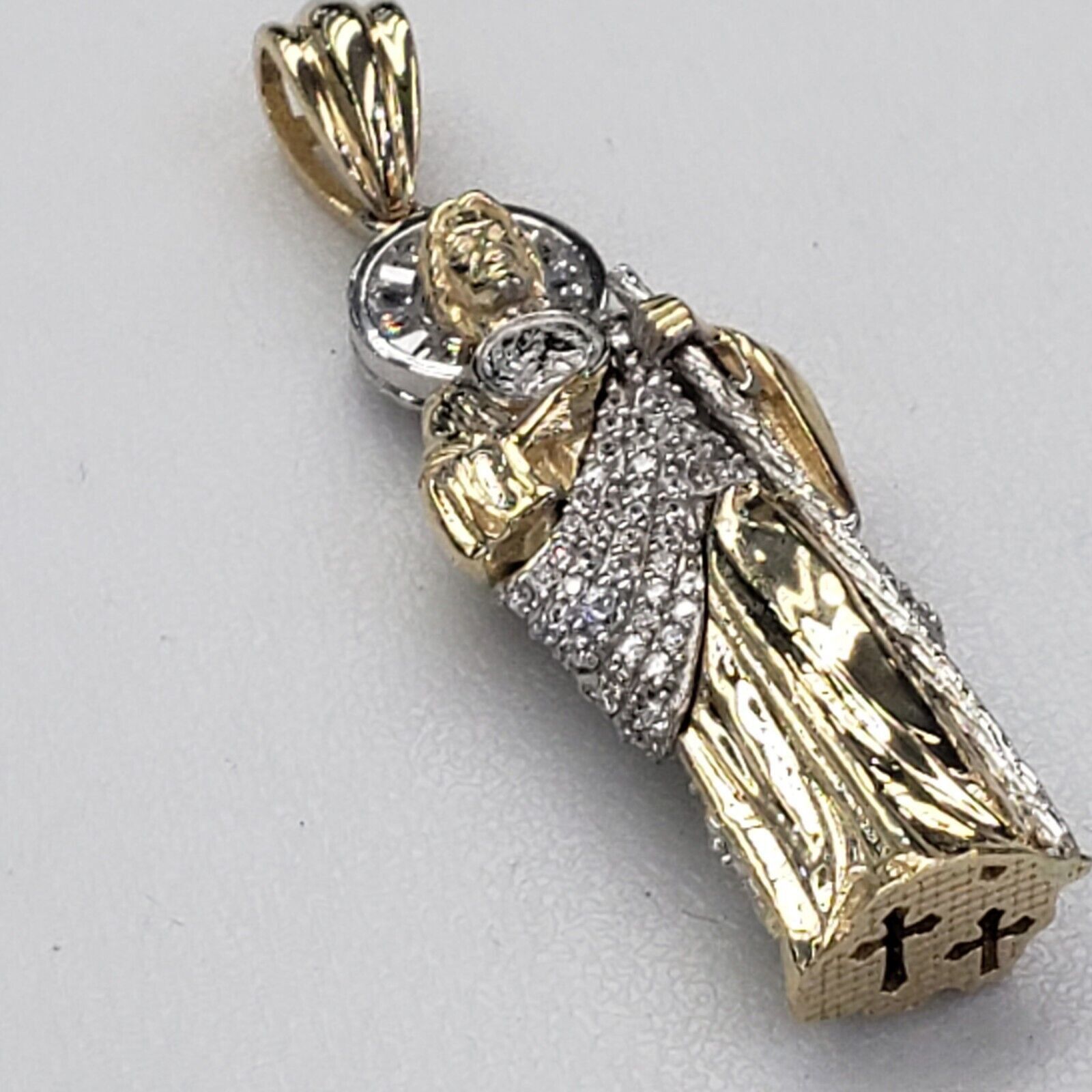 Other 3d Real 14k Gold Saint Jude judas Pendant charm Size ONE SIZE - 1 Thumbnail