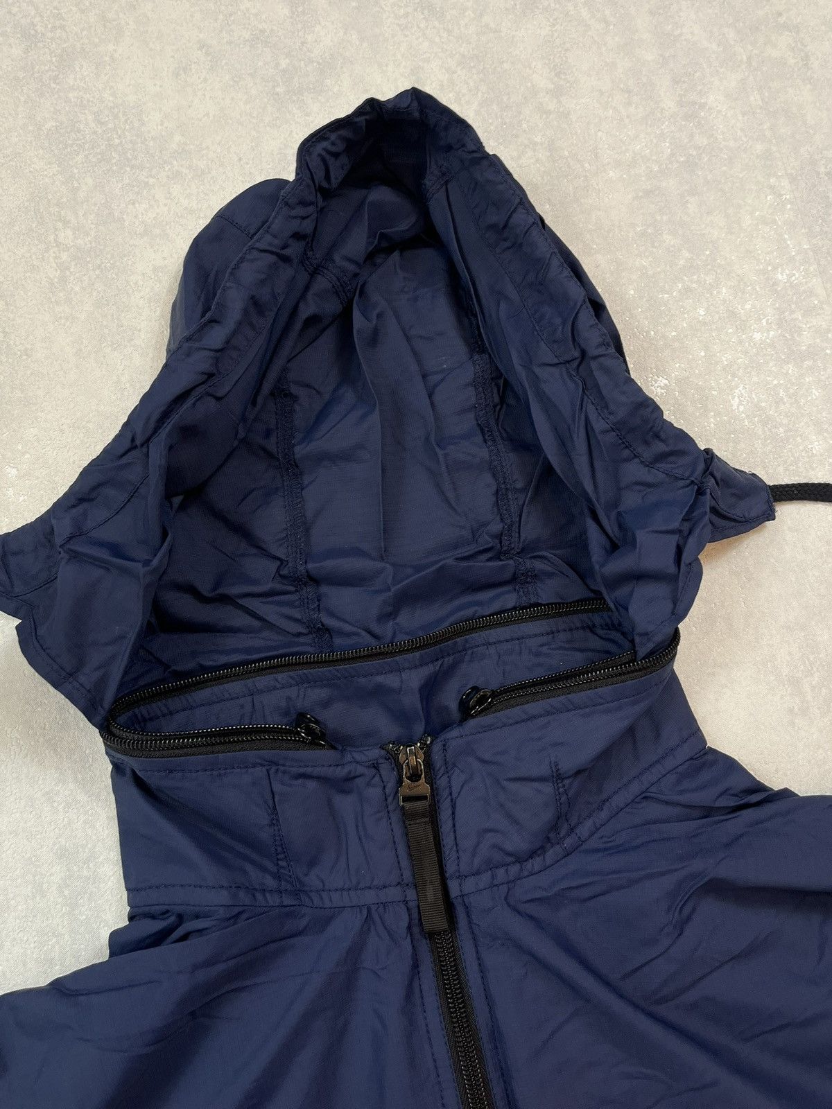 Nike × Vintage 90s Nike Double Swoosh Vintage Y2K Oversized Hooded Jacket Size US XL / EU 56 / 4 - 6 Thumbnail