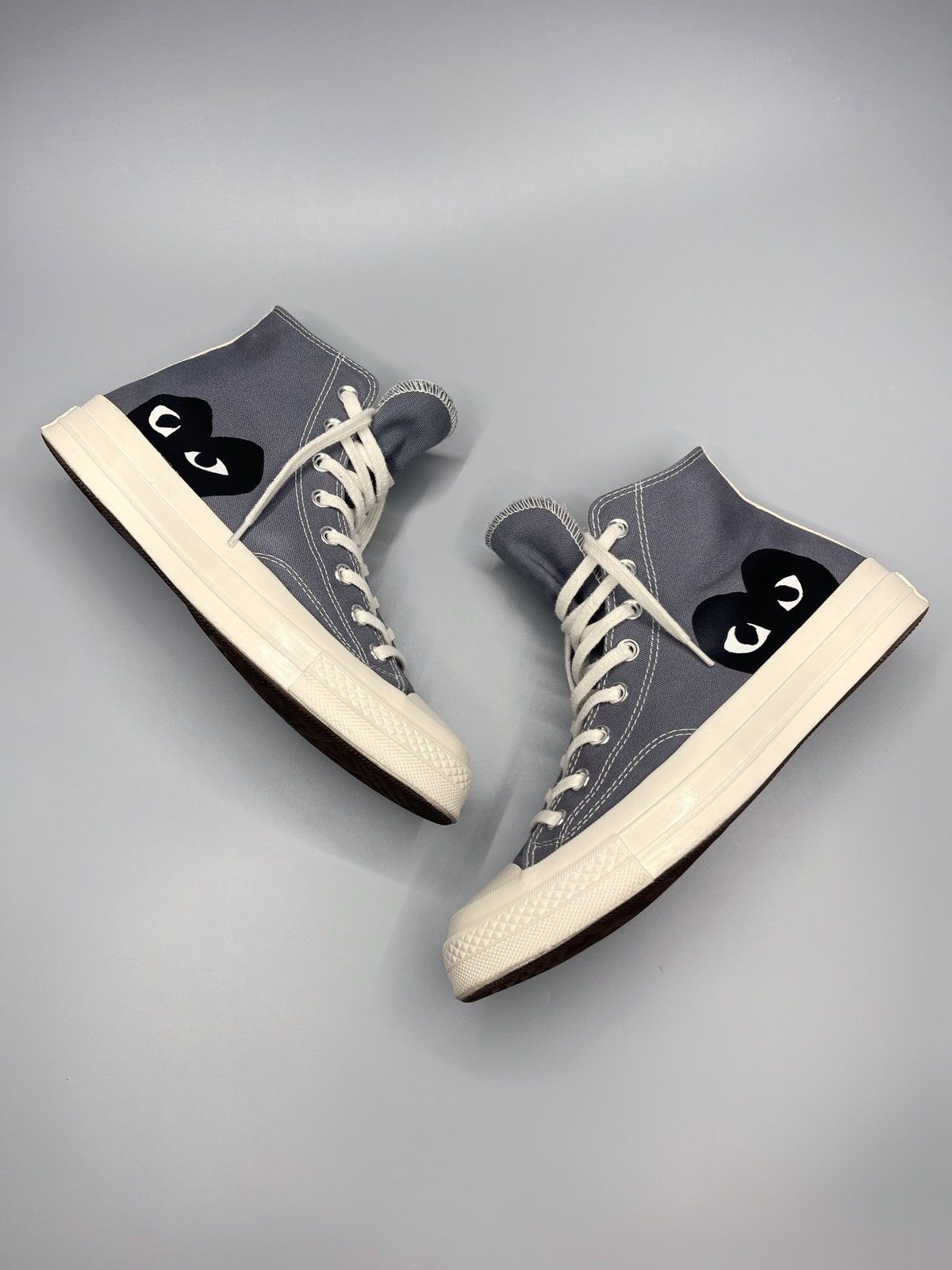 Comme des Garcons × Converse Comme Des Garcons x Converse Hi Top Sneakers Size US 9.5 / EU 42-43 - 8 Thumbnail