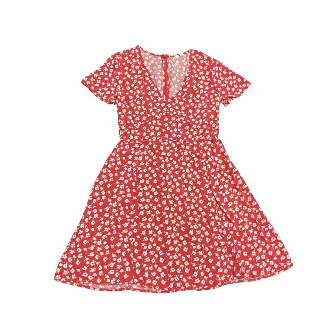 Gap Ditsy Floral V-Neck Short Sleeve Fit & Flare Dress Boho Chic Size M / US 6-8 / IT 42-44 - 1 Thumbnail