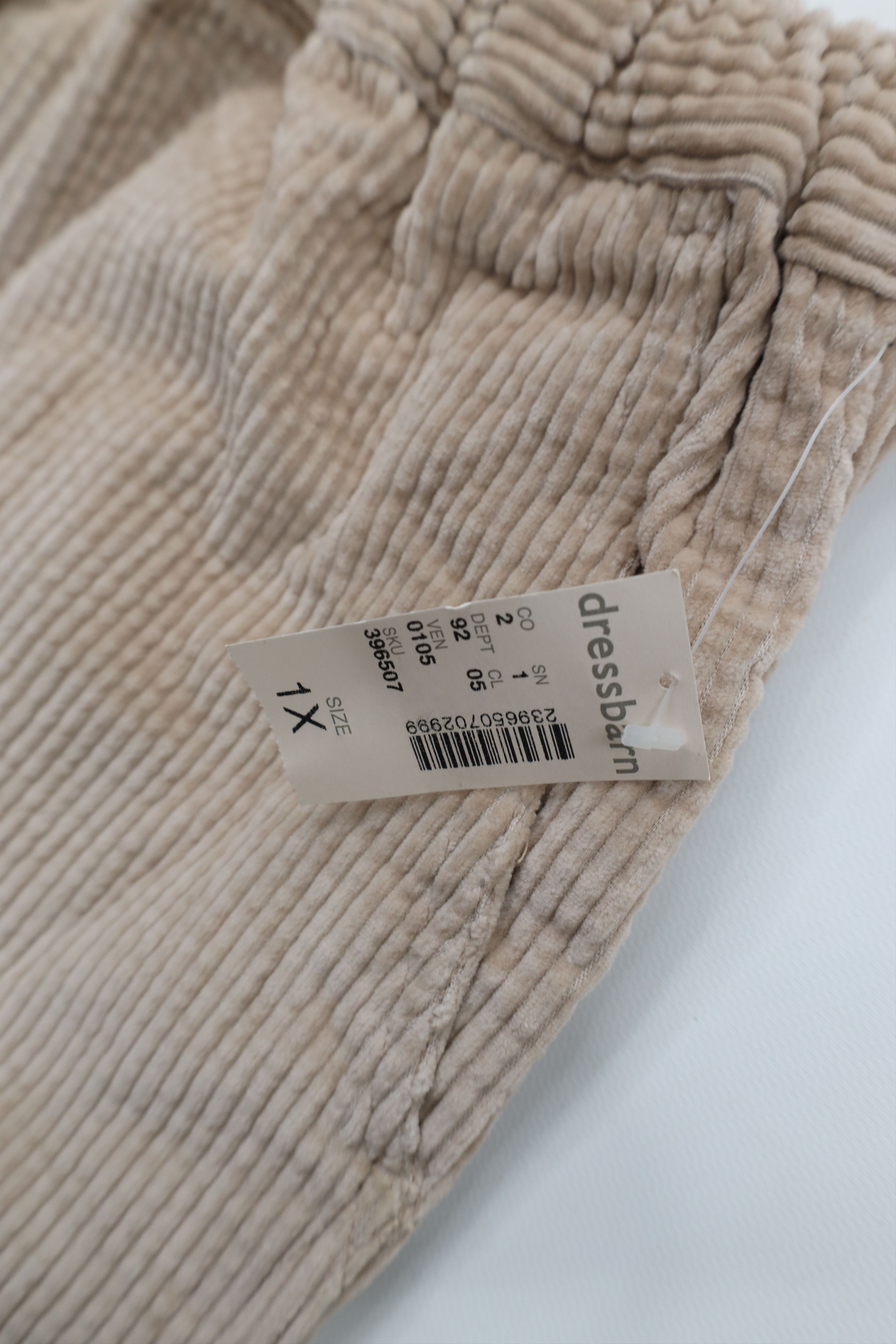 Vintage Deadstock Vintage 90s Streetwear Wide Leg Corduroy Pants Size 30" / US 8 / IT 44 - 7 Thumbnail