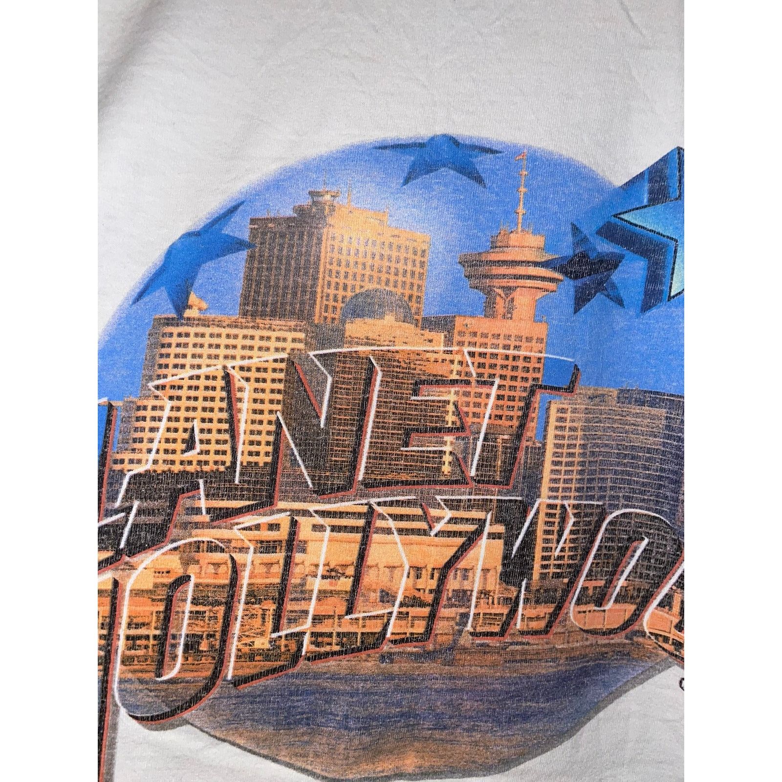 Hard Rock Cafe Vintage Planet Hollywood Shirt Vancouver Canada White XL Tee Size US XL / EU 56 / 4 - 9 Thumbnail