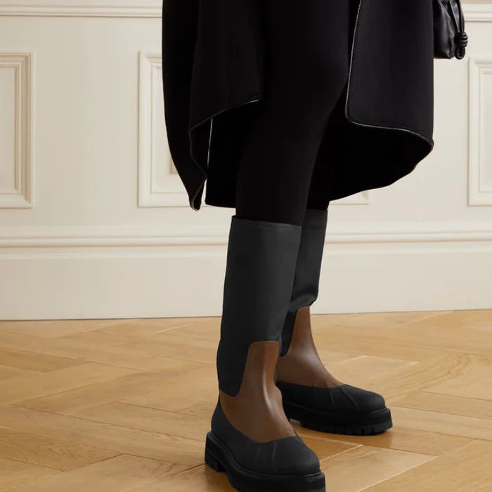 Loro Piana o1wfsh0625 Boots in Black Size US 8 / IT 38 - 2 Thumbnail
