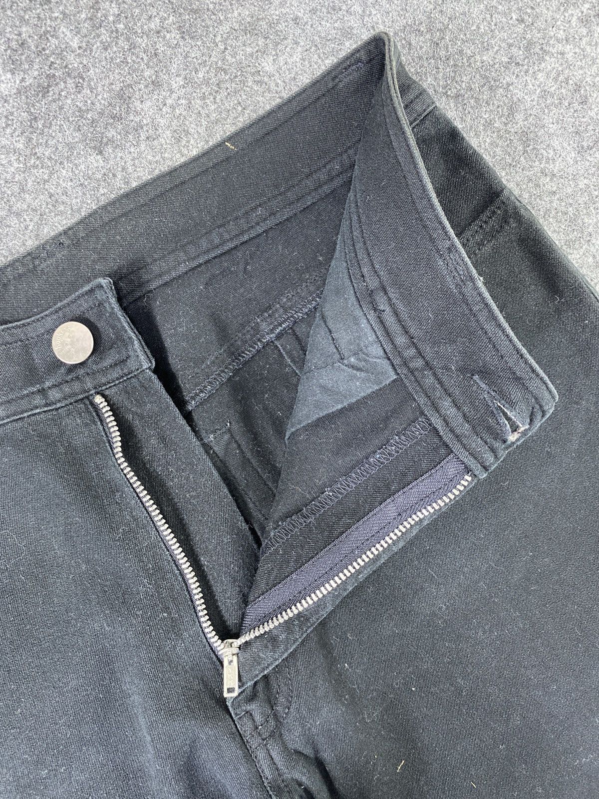 Japanese Brand × Vintage Hopkins Black Pants - J1104 Size 26" / US 2 / IT 38 - 7 Thumbnail
