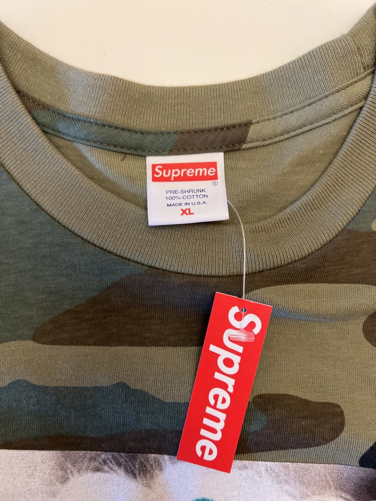 Supreme Supreme Naomi Tee Woodland Camo Size US XL / EU 56 / 4 - 3 Thumbnail