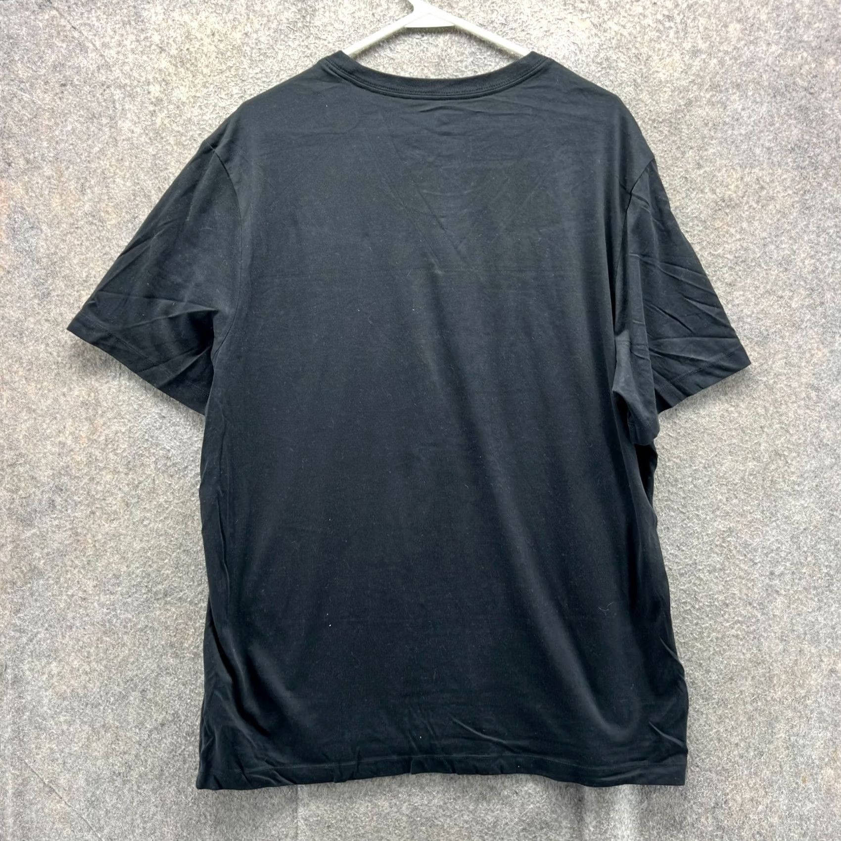Nike Nike Dri-Fit Shirt Mens XL Black Short Sleeve Crew Neck Logo Sports Shirt Size US XL / EU 56 / 4 - 2 Thumbnail
