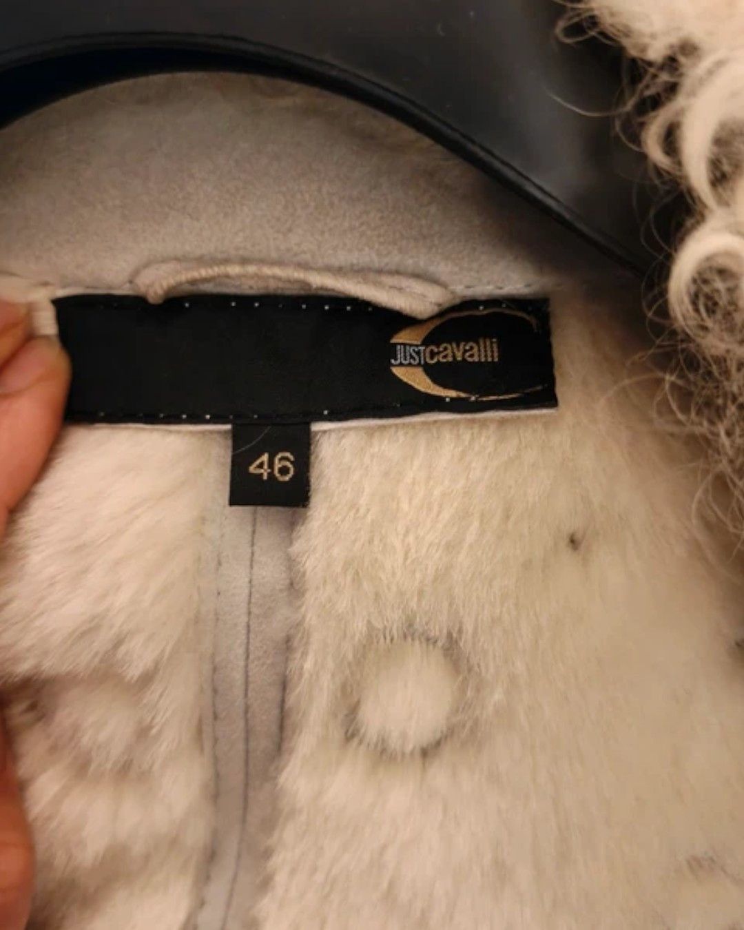 Roberto Cavalli SHEEP FUR SHEARLING LEATHER COAT Size L / US 10 / IT 46 - 5 Thumbnail
