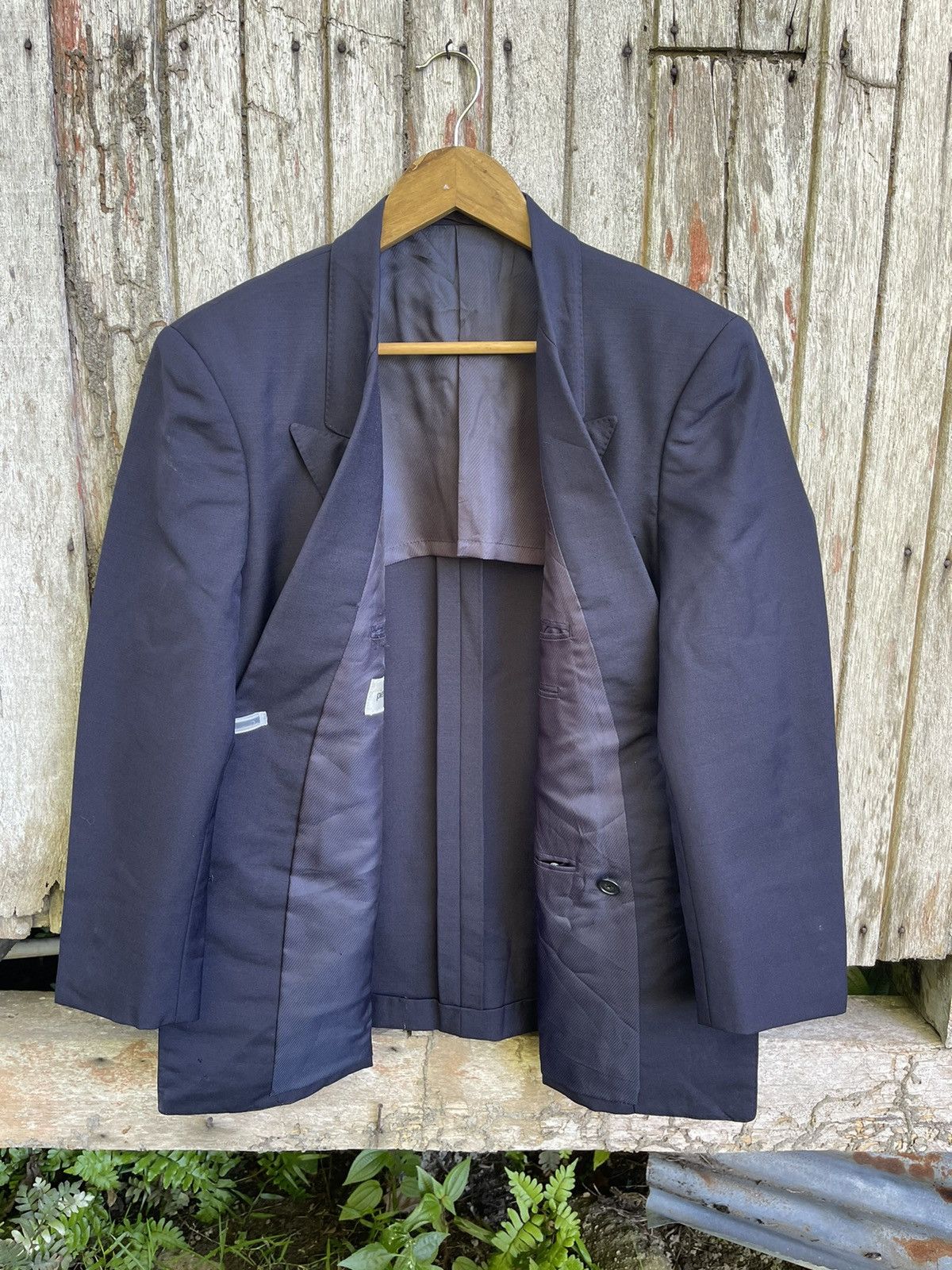 Pierre Cardin × Vintage Vintage Pierre Cardin Double-Breasted Wool Blazer Size 42S - 12 Thumbnail