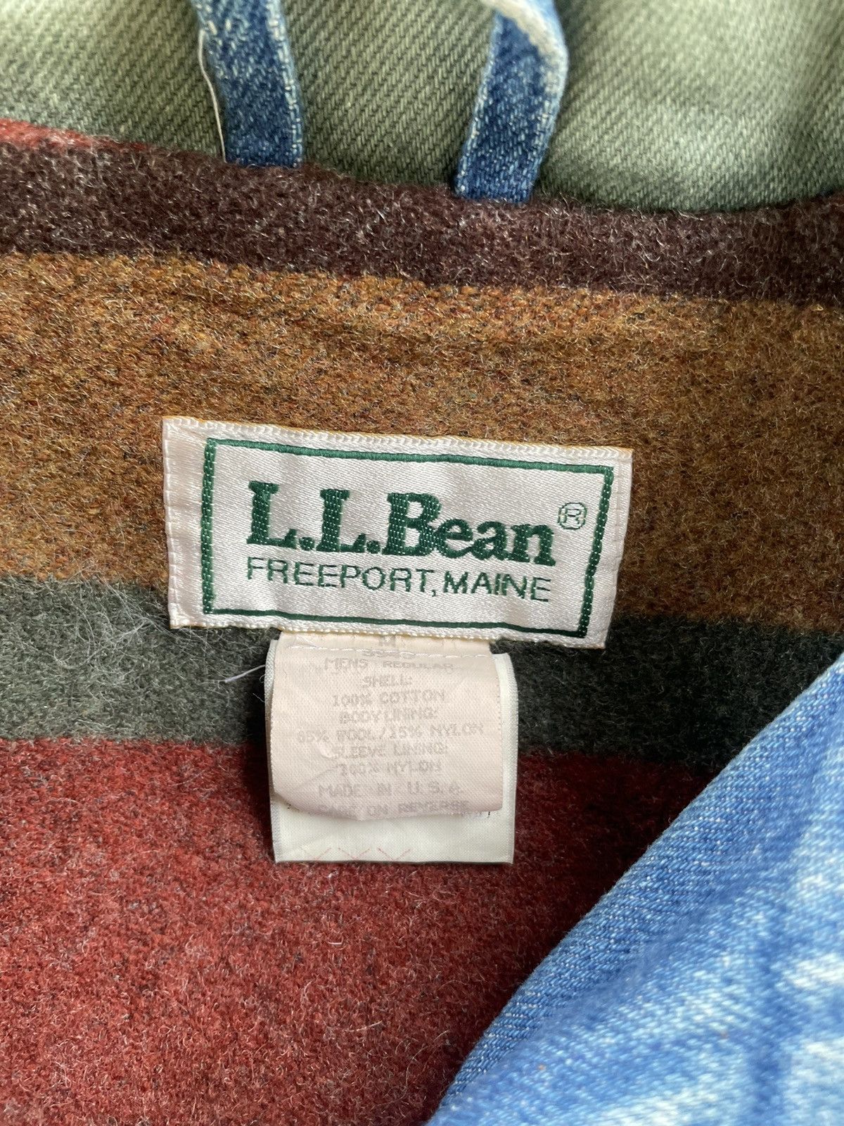 Japanese Brand Vintage L.L.Bean Denim Jacket Size US M / EU 48-50 / 2 - 6 Thumbnail