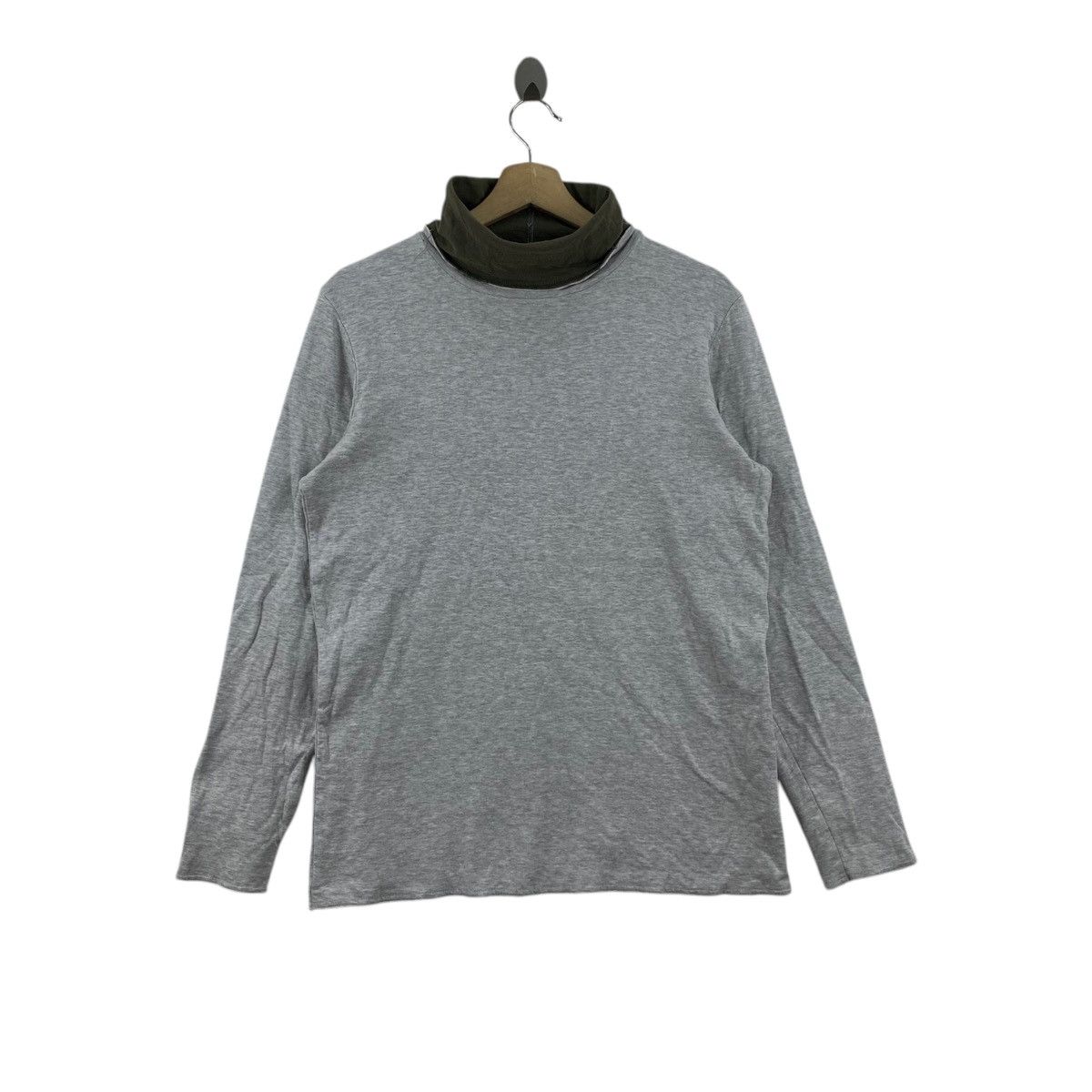 Japanese Brand × SHIPS SHIPS Japanese Brand Turtleneck Style Grey Long Sleeve Size US M / EU 48-50 / 2 - 1 Thumbnail