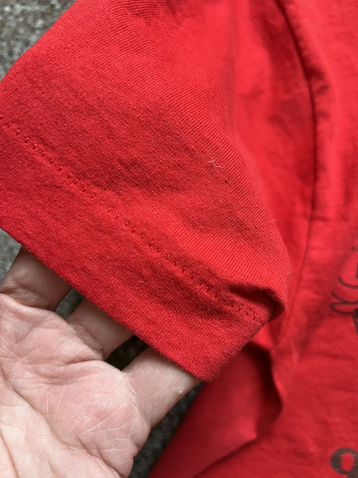 Fruit Of The Loom × Vintage 90s Chicago Bulls 3peat T-shirt on fruit the loom tag Size US XL / EU 56 / 4 - 4 Thumbnail