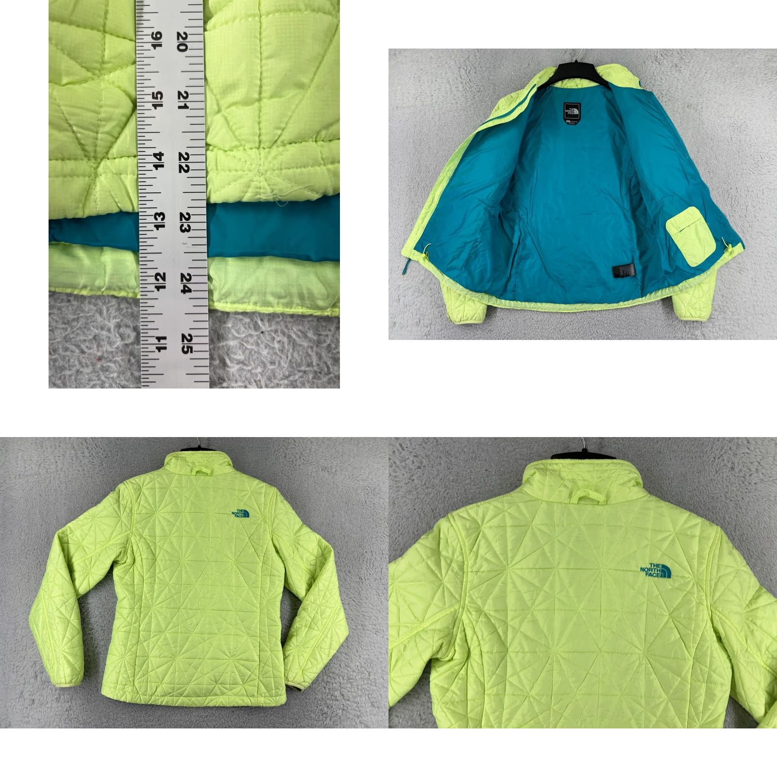 The North Face The North Face Jacket Womens Small Green Quilted Pockets Insulated Warm Cozy Size S / US 4 / IT 40 - 9 Thumbnail
