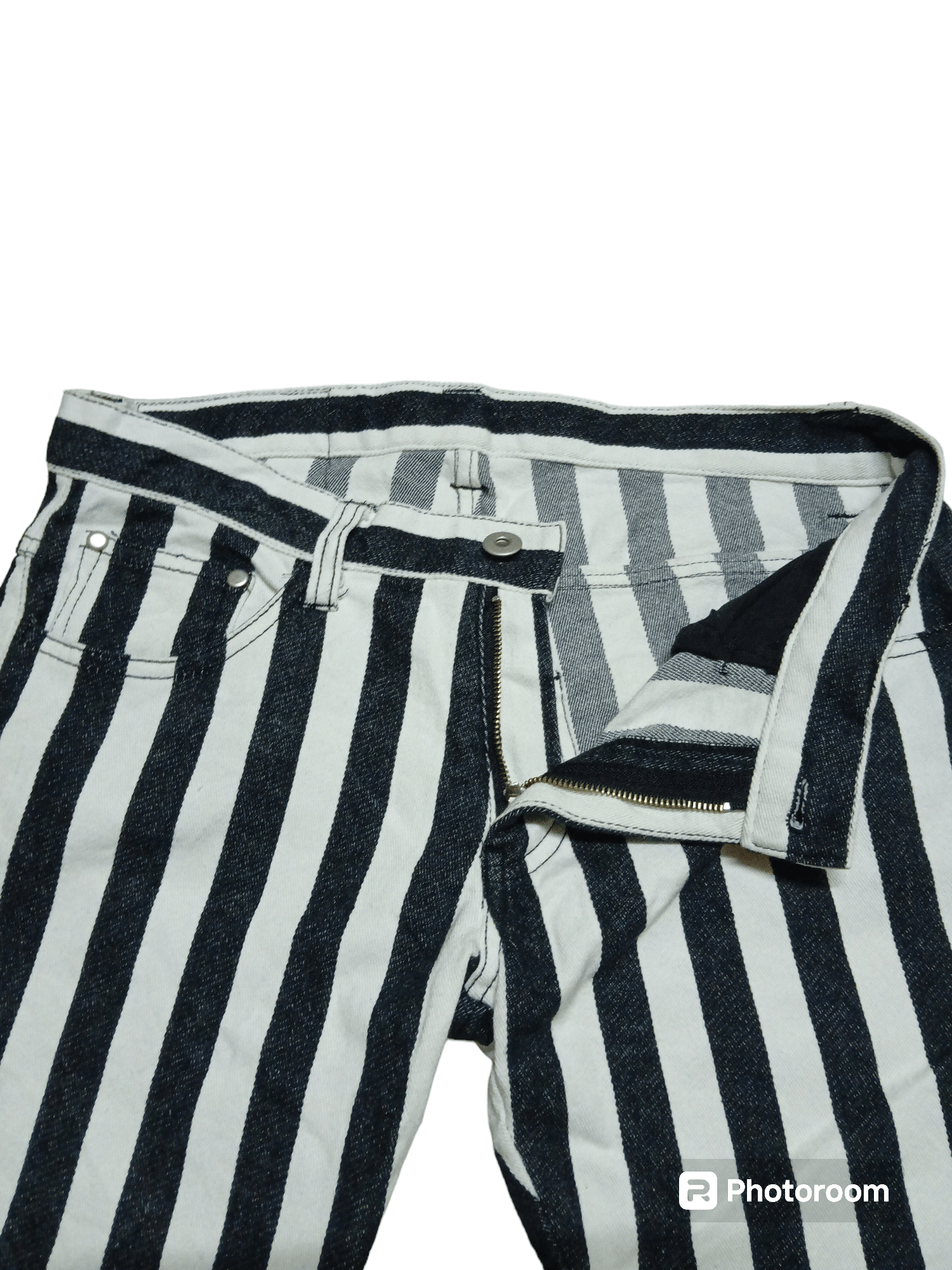 Japanese Brand sexy dynamite punk stripe jeans Size 30" / US 8 / IT 44 - 5 Thumbnail