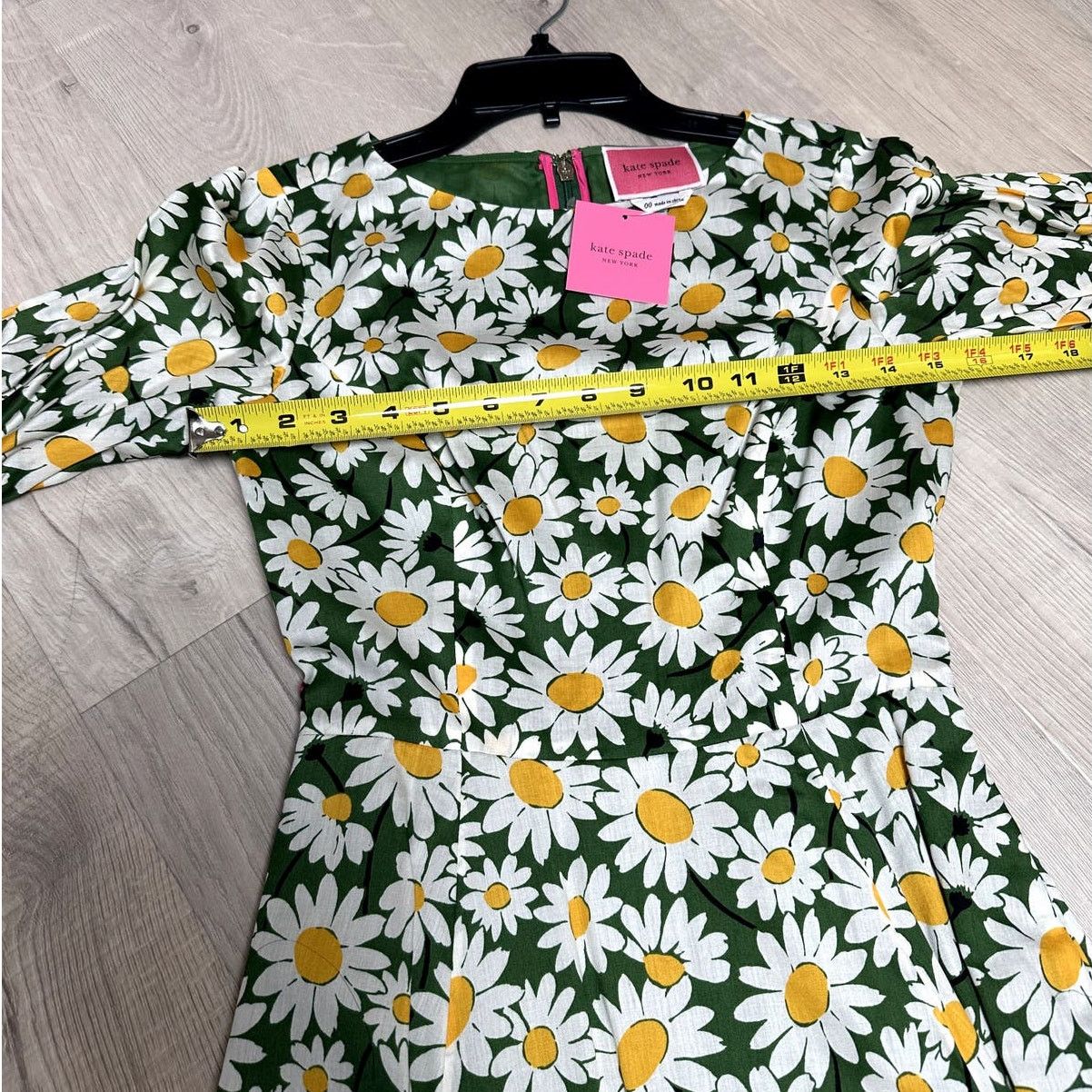 Kate Spade Kate spade NY Women’s Kate Daisy Puff-Sleeve Dress 00 Size ONE SIZE - 8 Thumbnail