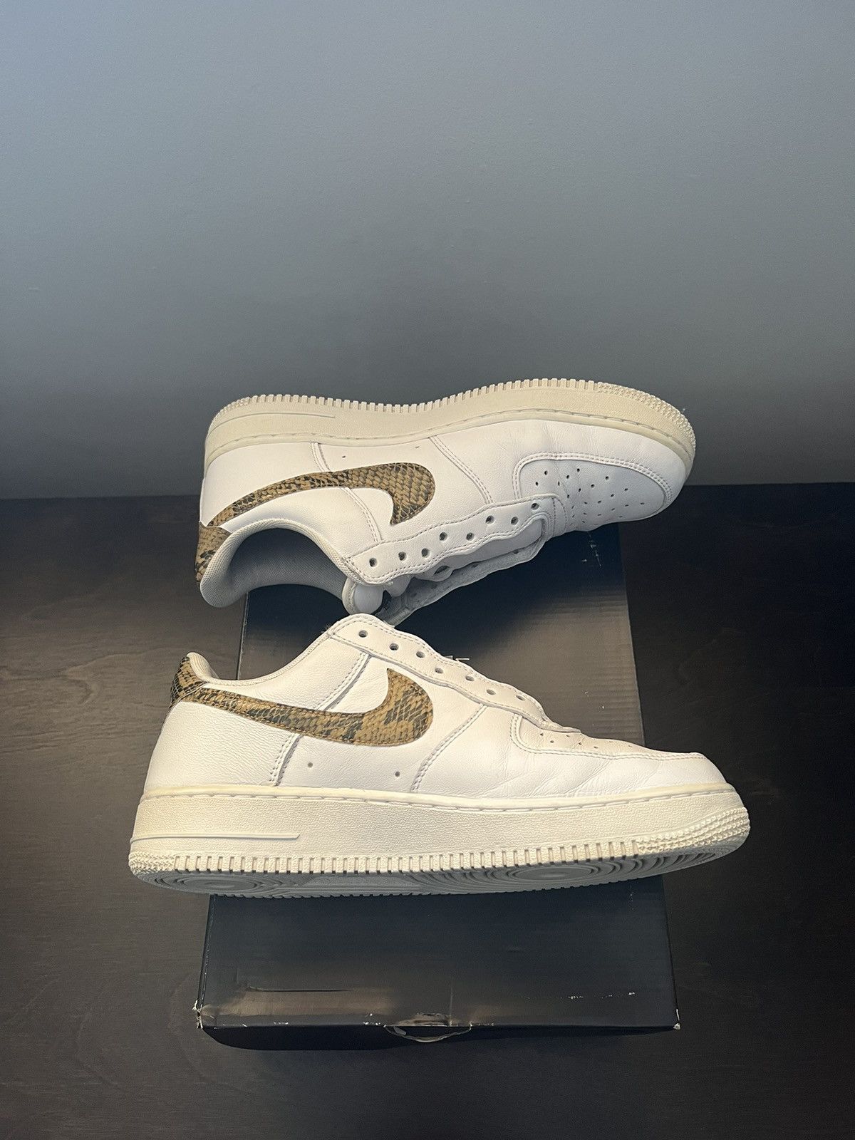 Nike Nike Air Force 1 Low Retro Ivory Snake Size US 8.5 / EU 41-42 - 9 Thumbnail