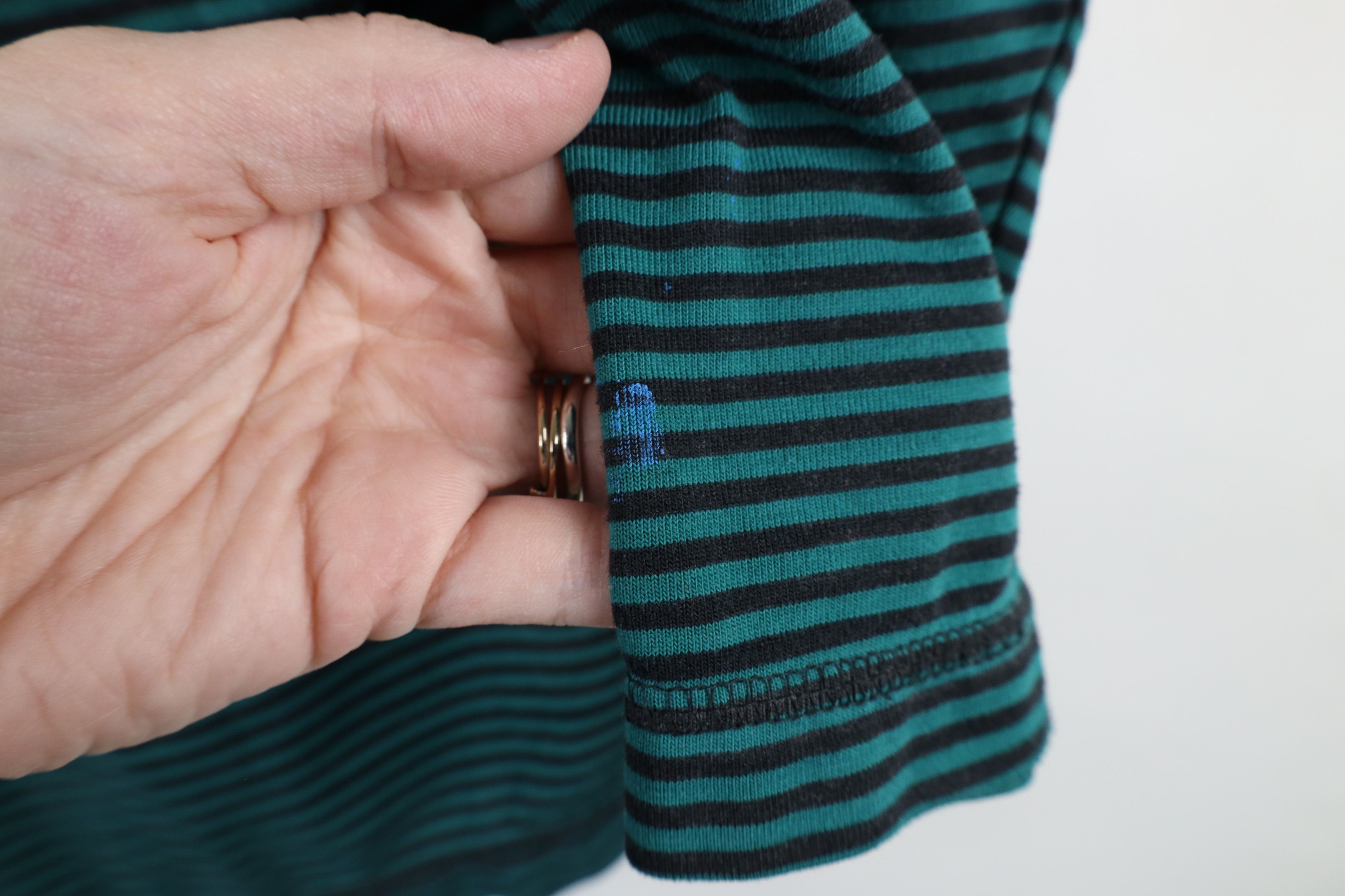 Vintage Vintage 90s Streetwear Striped Long Sleeve Henley T-Shirt Size M / US 6-8 / IT 42-44 - 6 Thumbnail