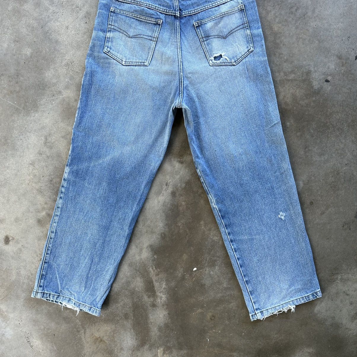 Japanese Brand Vintage Japanese Distressed Jean Sick Denim Pant W32 Size US 32 / EU 48 - 10 Thumbnail