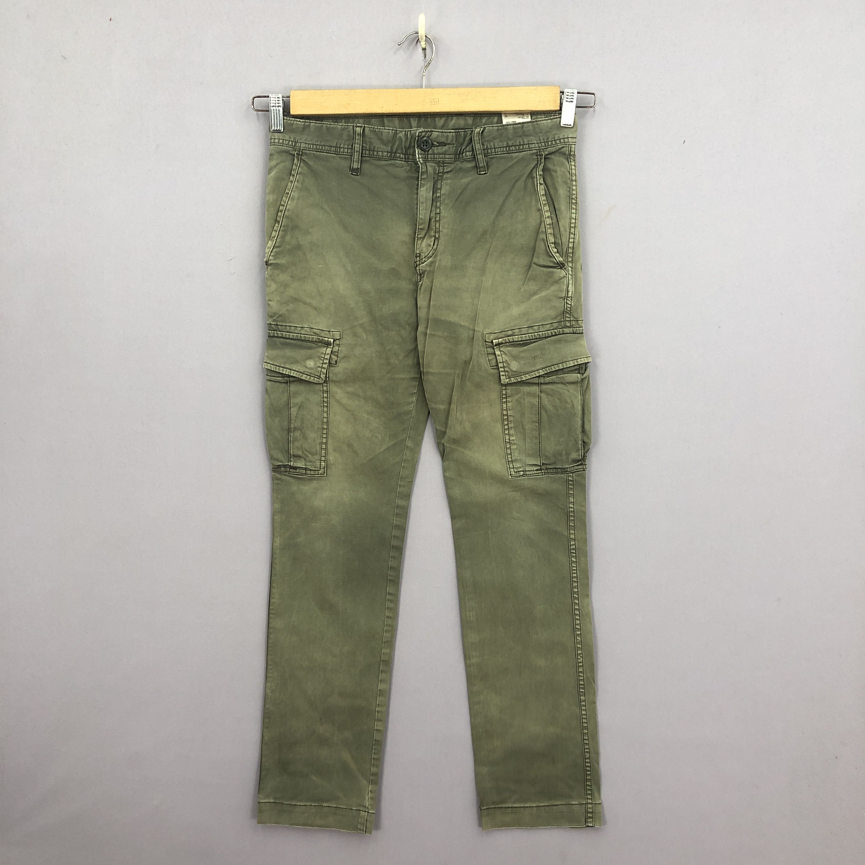 Japanese Brand Japanese Cargo Pants Multi Pocket Trousers Utility Pants Size US 30 / EU 46 - 1 Thumbnail