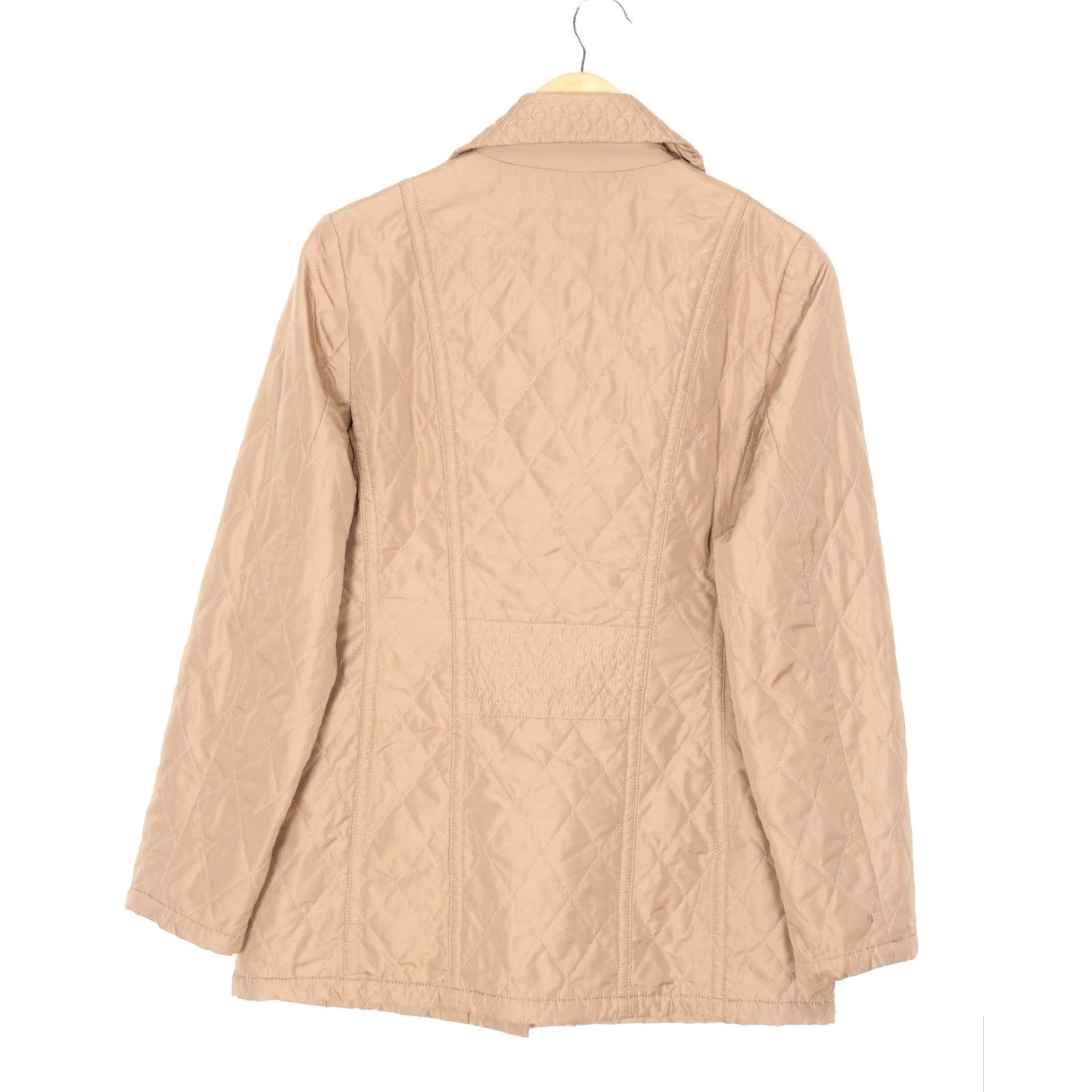 Barbour BARBOUR Quilted Jacket Women UK 12 EU 38 USA 8 Beige Regular Size 12 Barbour Jacket Women Quilted Jacket Beige 12 Womens Size XL / US 12-14 / IT 48-50 - 3 Thumbnail