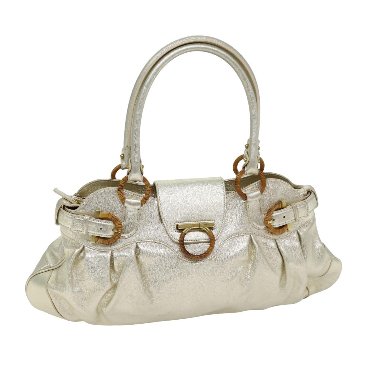 Salvatore Ferragamo Salvatore Ferragamo Marisa Satchel Leather Size ONE SIZE - 1 Thumbnail