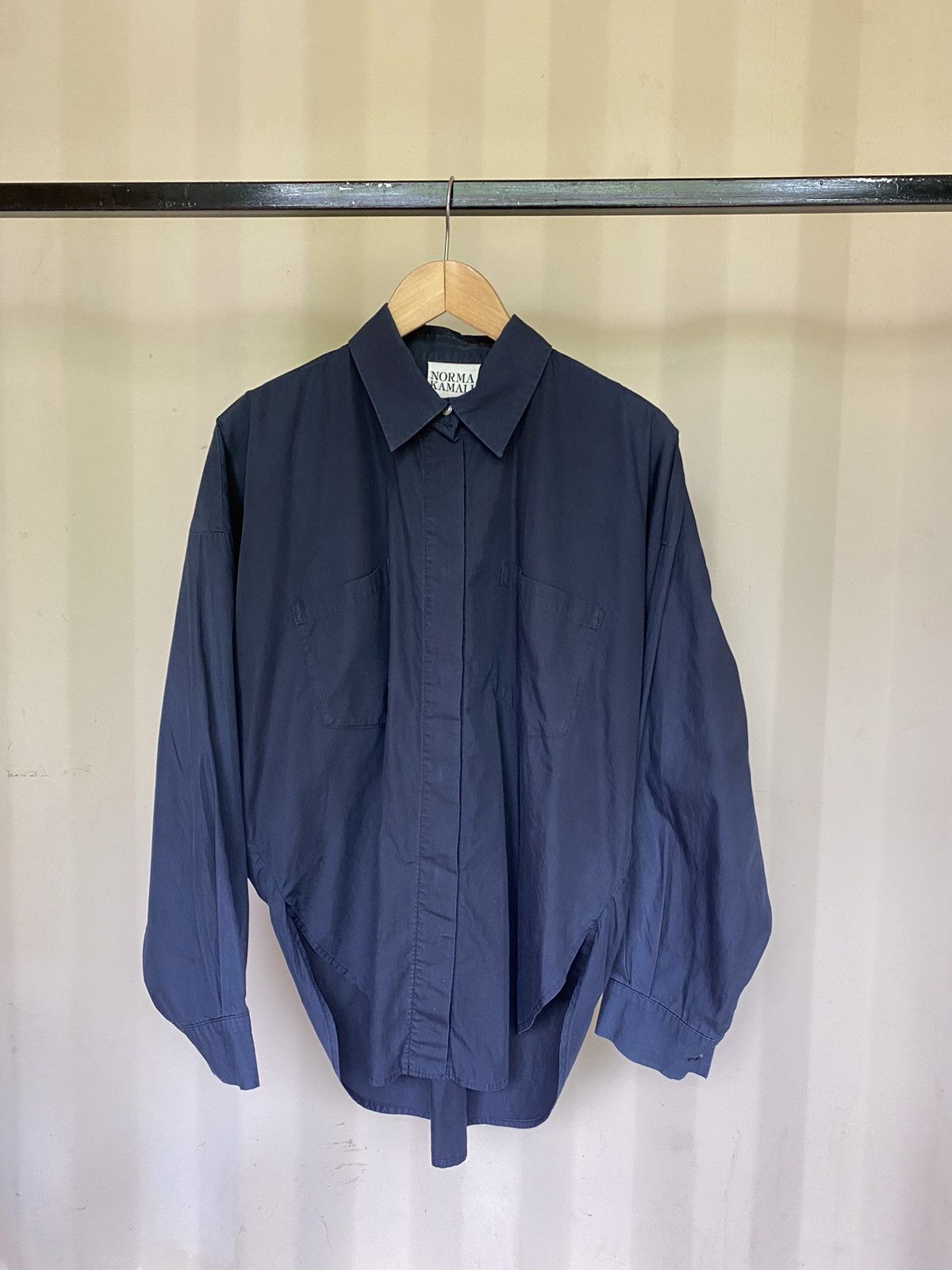 Designer × Japanese Brand Norma Kamali blouse shirt Size ONE SIZE - 13 Thumbnail