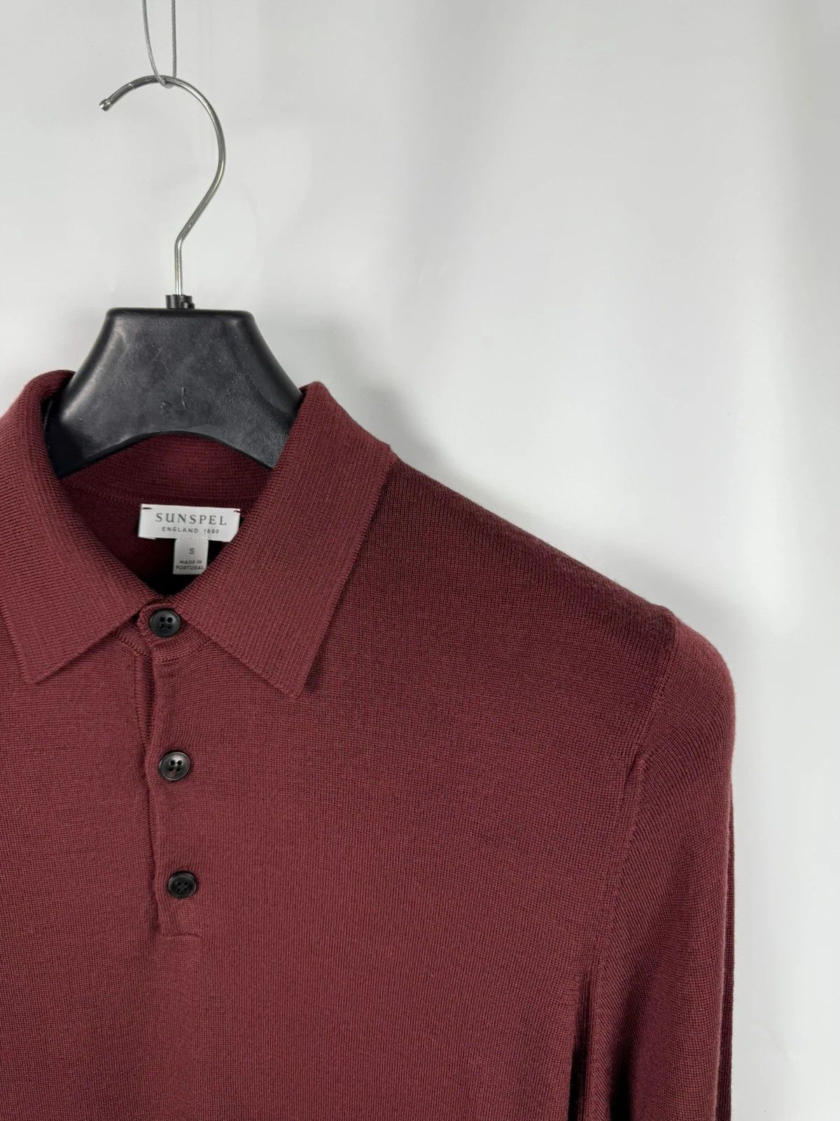 Sunspel Sunspel England 1860 Merino Wool Pullover Collared size S Size US S / EU 44-46 / 1 - 2 Thumbnail