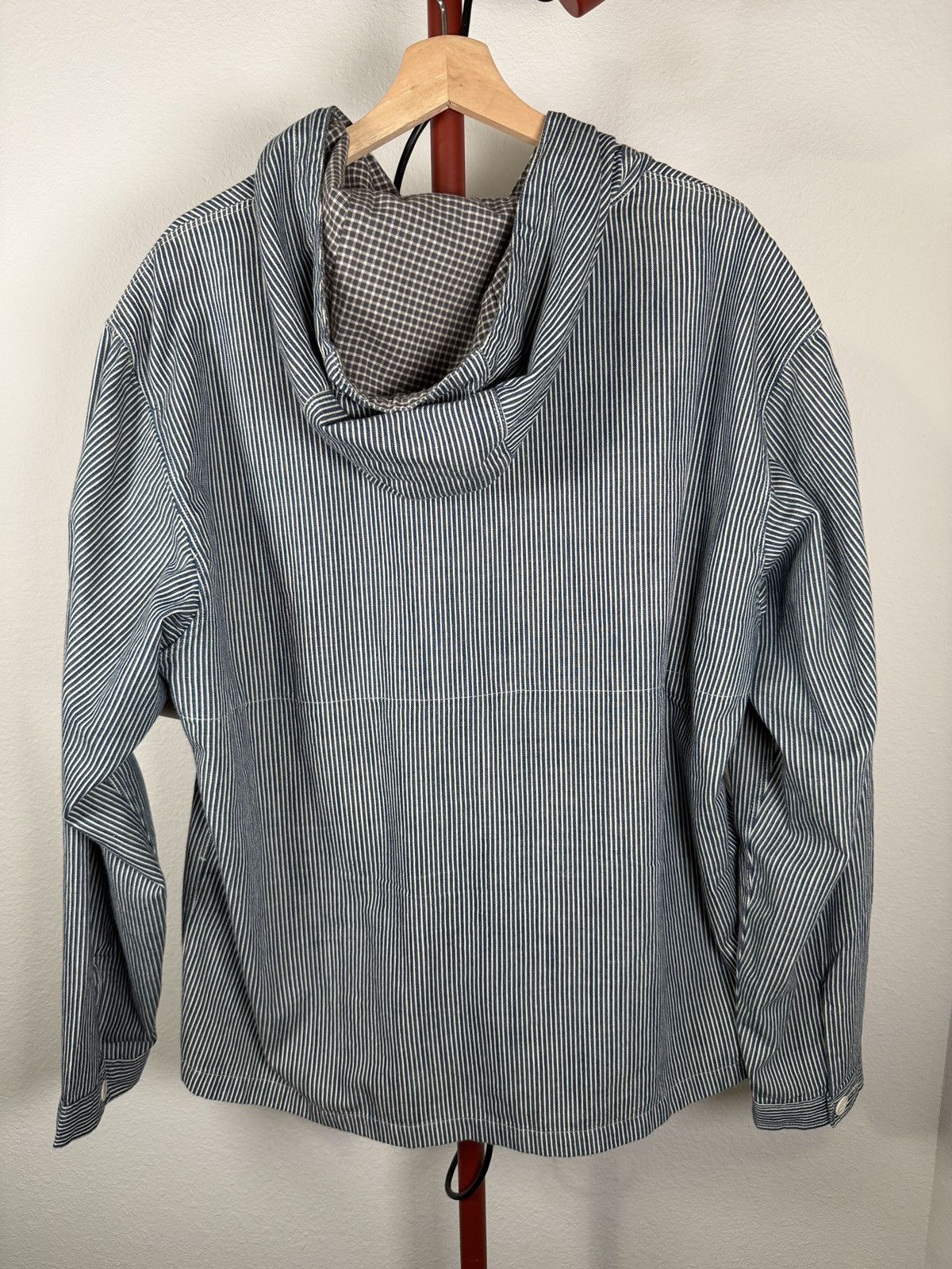 RRL Ralph Lauren Ralph Lauren RRL Hickory Striped Chore Jacket XL Size US XL / EU 56 / 4 - 4 Thumbnail