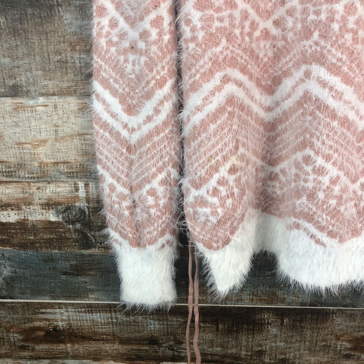 Homespun Knitwear Mar Blee Pink fur mohair Knitwear #A2281 Size M / US 6-8 / IT 42-44 - 15 Thumbnail
