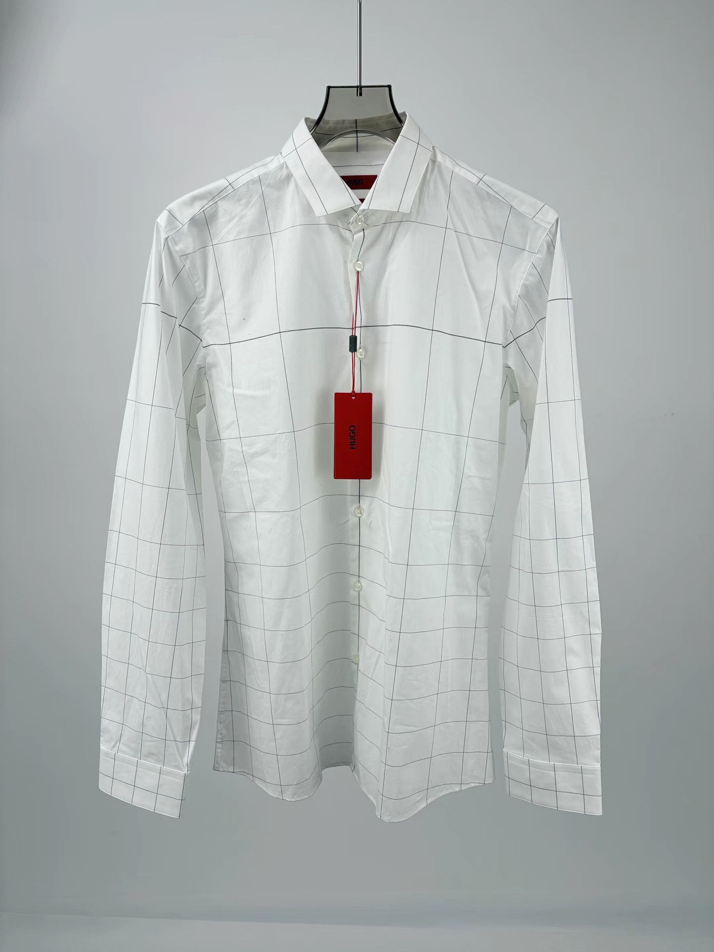 Hugo Boss HUGO BOSS Check Long Sleeve Shirt Size S / US 4 / IT 40 - 1 Thumbnail