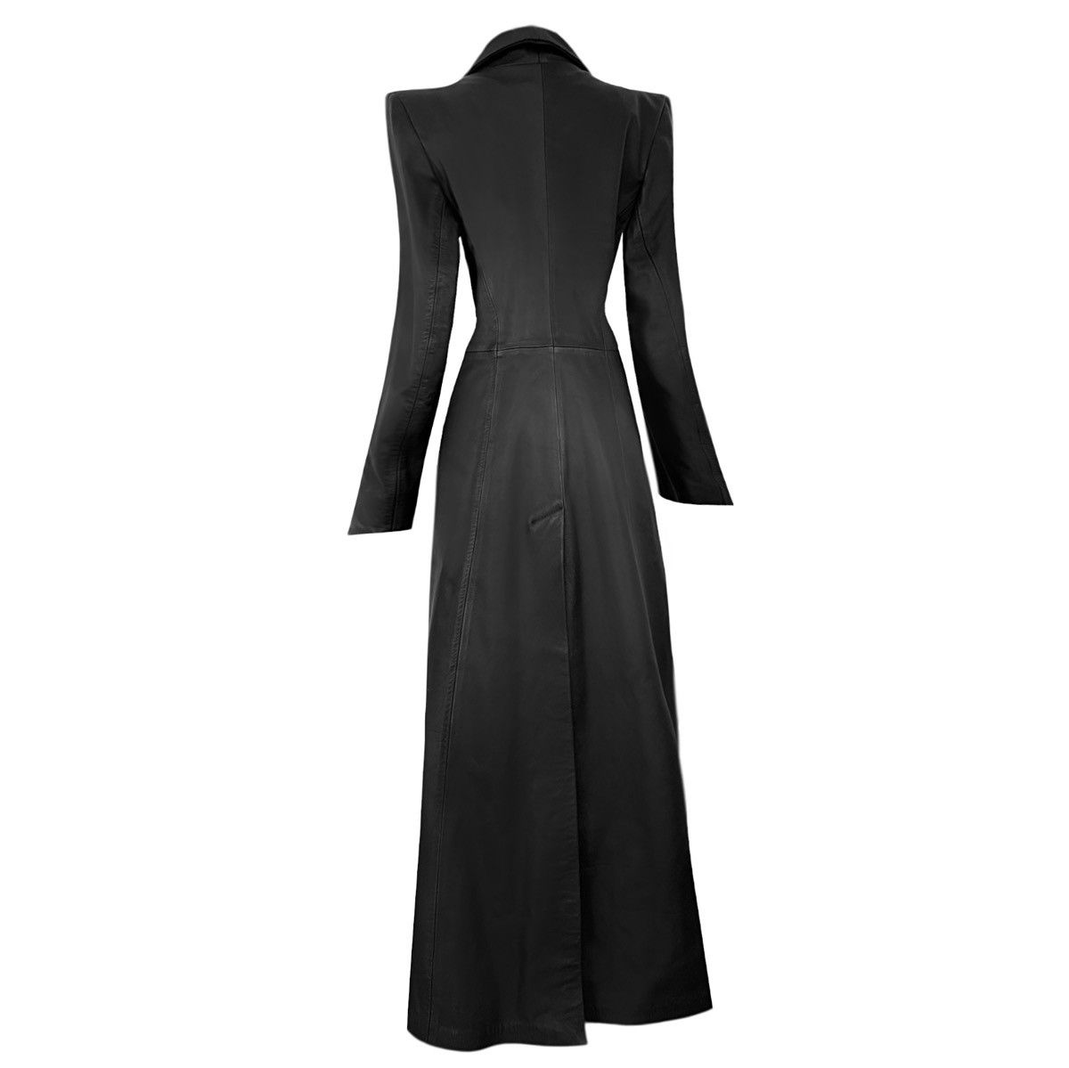 Vintage Iconic super long matrix leather coat Size M / US 6-8 / IT 42-44 - 2 Thumbnail