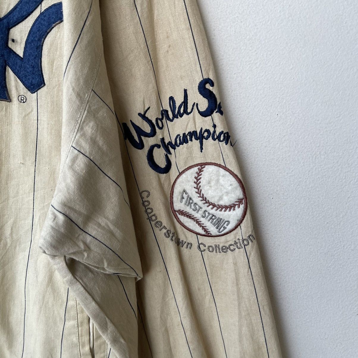 New York Yankees 90s Mirage Cooperstown Collection NY Yankees Reversible Size US M / EU 48-50 / 2 - 14 Thumbnail