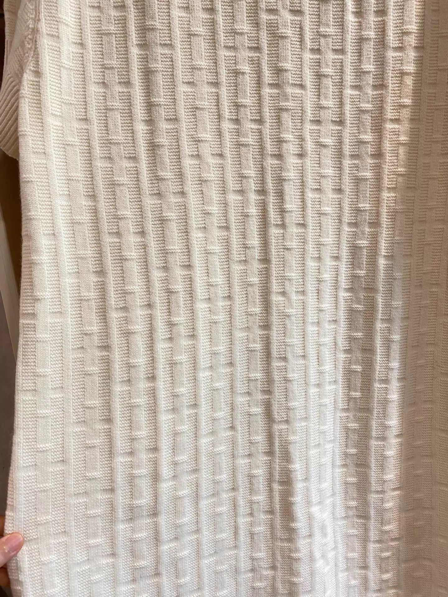 Hermes Hermes Women's Wool H Logo Embossed Dress 36 Size XS / US 0-2 / IT 36-38 - 6 Thumbnail