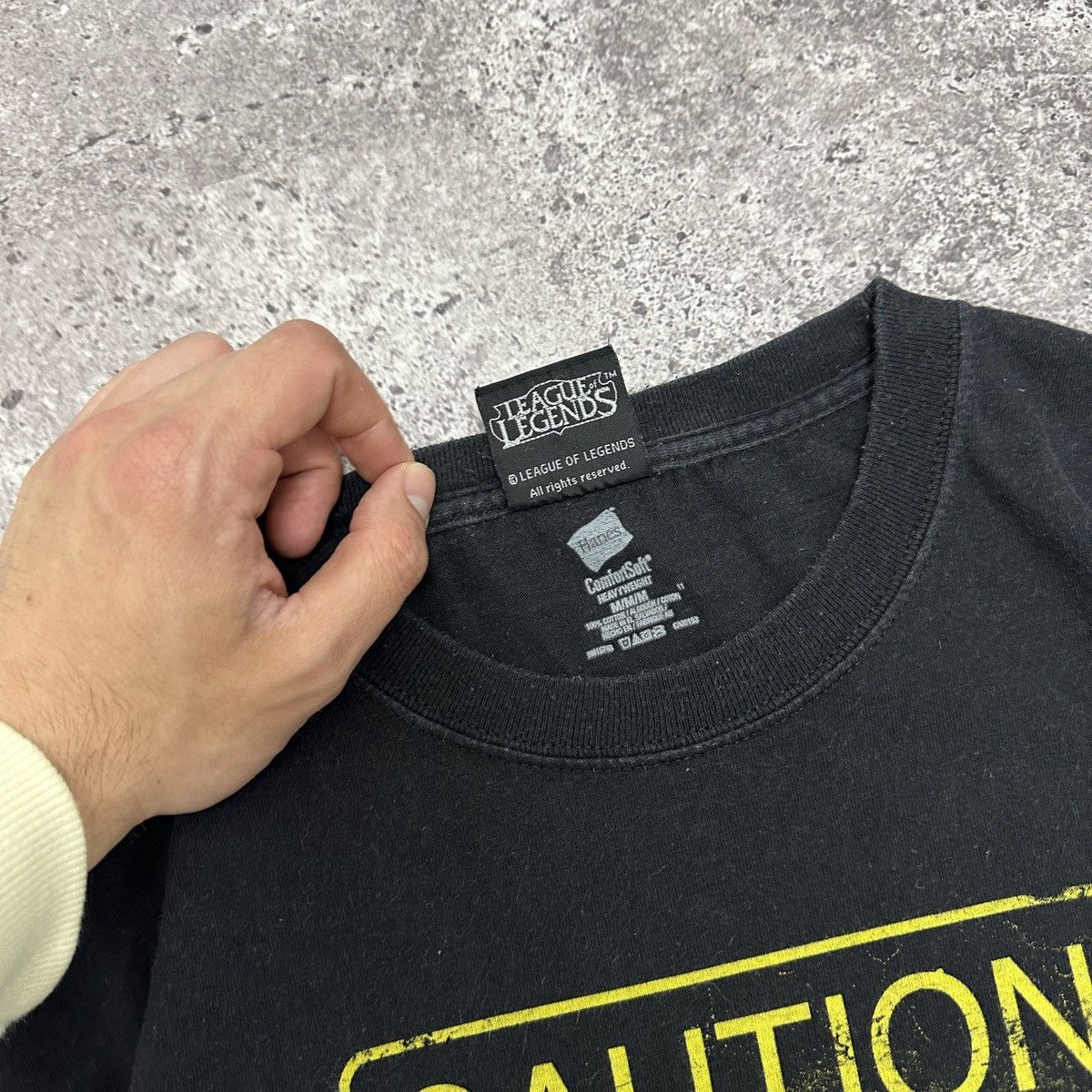 The Game Vintage 00s Singed chase League of Legends Moba Game tee Size US M / EU 48-50 / 2 - 5 Thumbnail