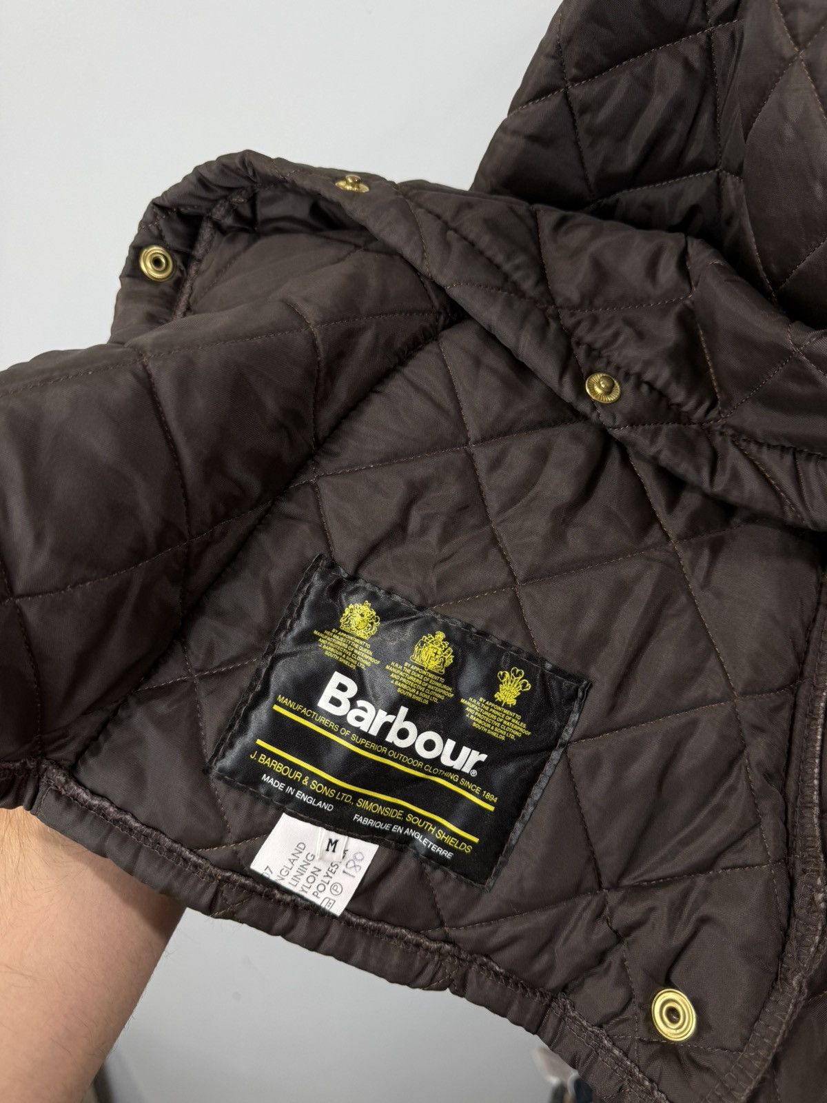 Barbour 💥 Vintage Barbour Quilted Jacket Streetwear Size US M / EU 48-50 / 2 - 6 Thumbnail