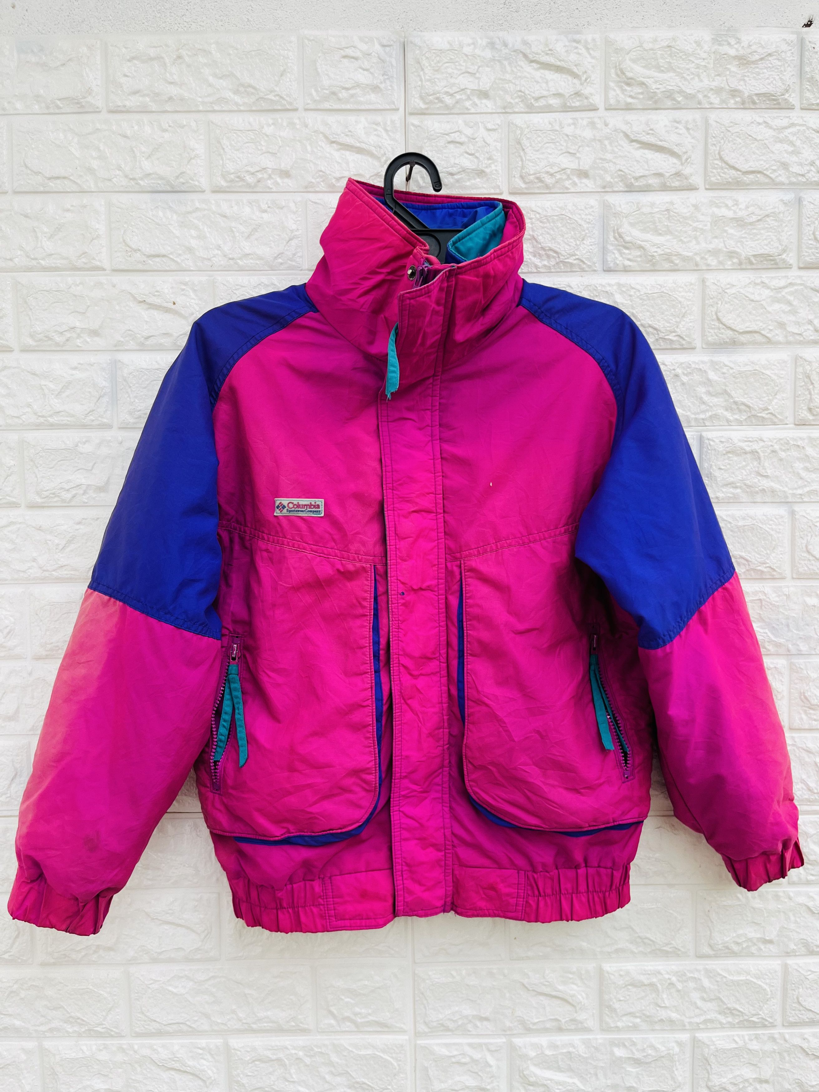 Columbia × Japanese Brand Vintage Columbia Powder Keg Riverse Big Pocket Style Size US M / EU 48-50 / 2 - 1 Thumbnail