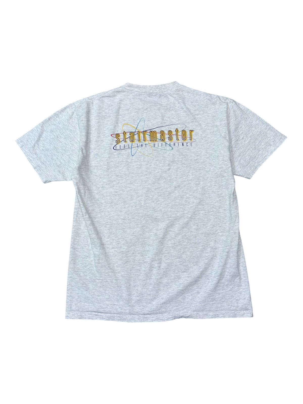 Vintage 90’s Stairmaster Feel the Difference Vintage Single Stitch T Size US XL / EU 56 / 4 - 3 Thumbnail