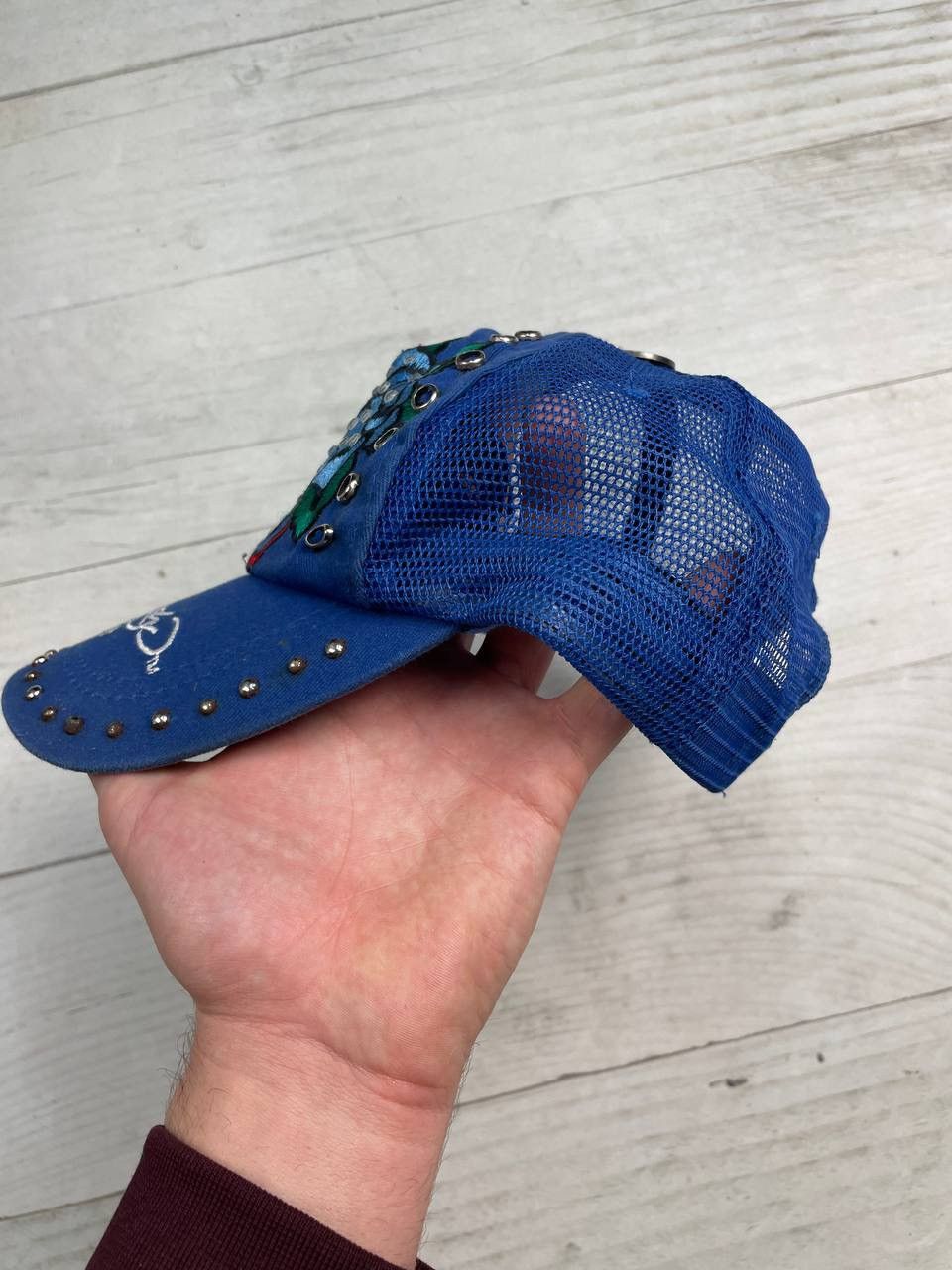 Ed Hardy Ed Hardy by Christian Audigier Eternal Love Cap Hat Y2K Size ONE SIZE - 4 Thumbnail