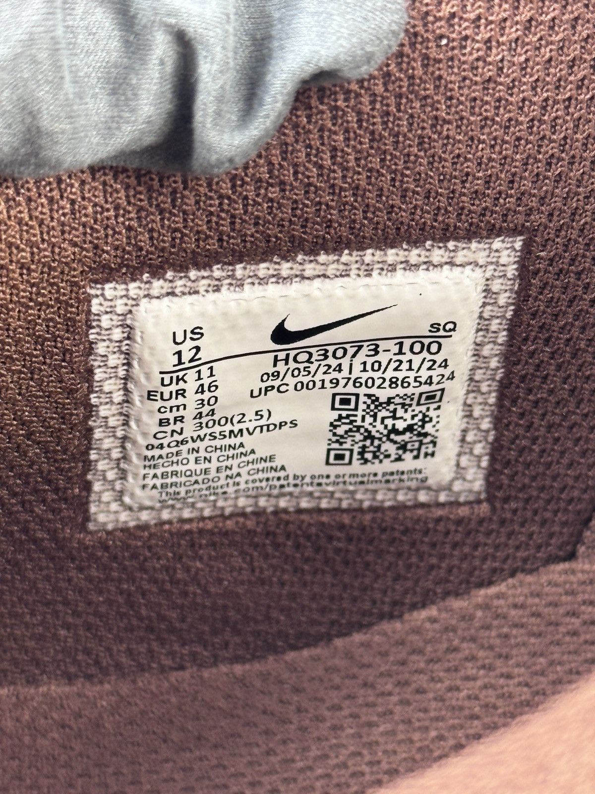 Nike × Travis Scott NIKE ZOOM FIELD JAXX SNEAKERS Size US 12 / EU 45 - 10 Thumbnail