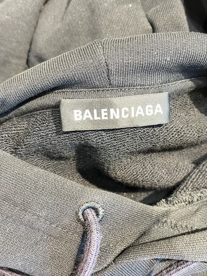 Balenciaga Balenciaga Back letter print hooded sweatshirt Size US XS / EU 42 / 0 - 3 Thumbnail