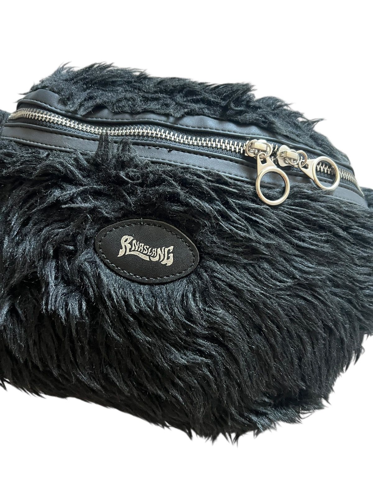 If Six Was Nine 2000s RNA SLANG Fur Seditionaries Waist Bag Size ONE SIZE - 2 Thumbnail