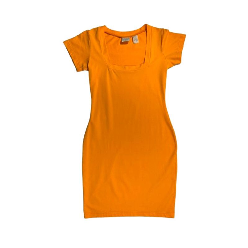 Victoria's Secret Victoria's Secret MODA INTL Dress Short Sleeve Orange XS Size XS / US 0-2 / IT 36-38 - 1 Thumbnail